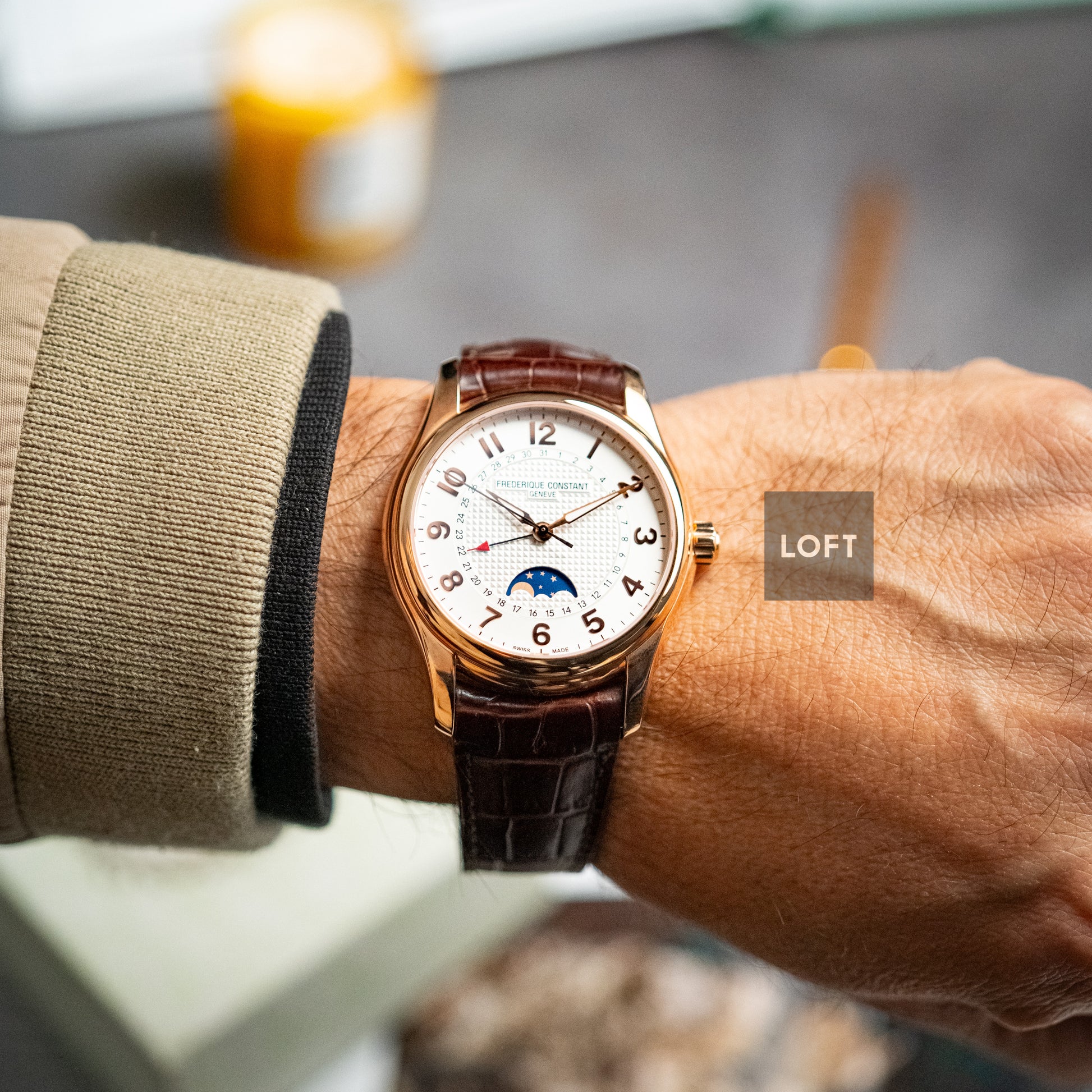 Frederique Constant Runabout Moonphase Automatic 43mm