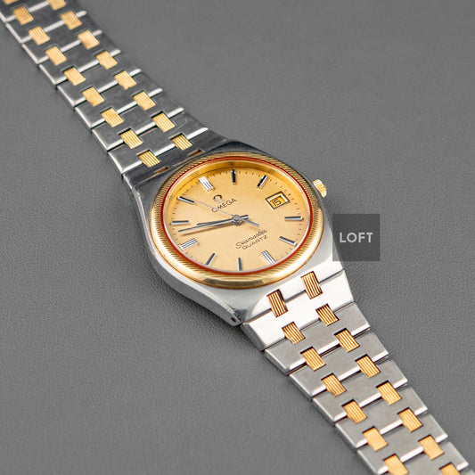 Omega Seamaster Quartz Two-Tone Vintage 36mm