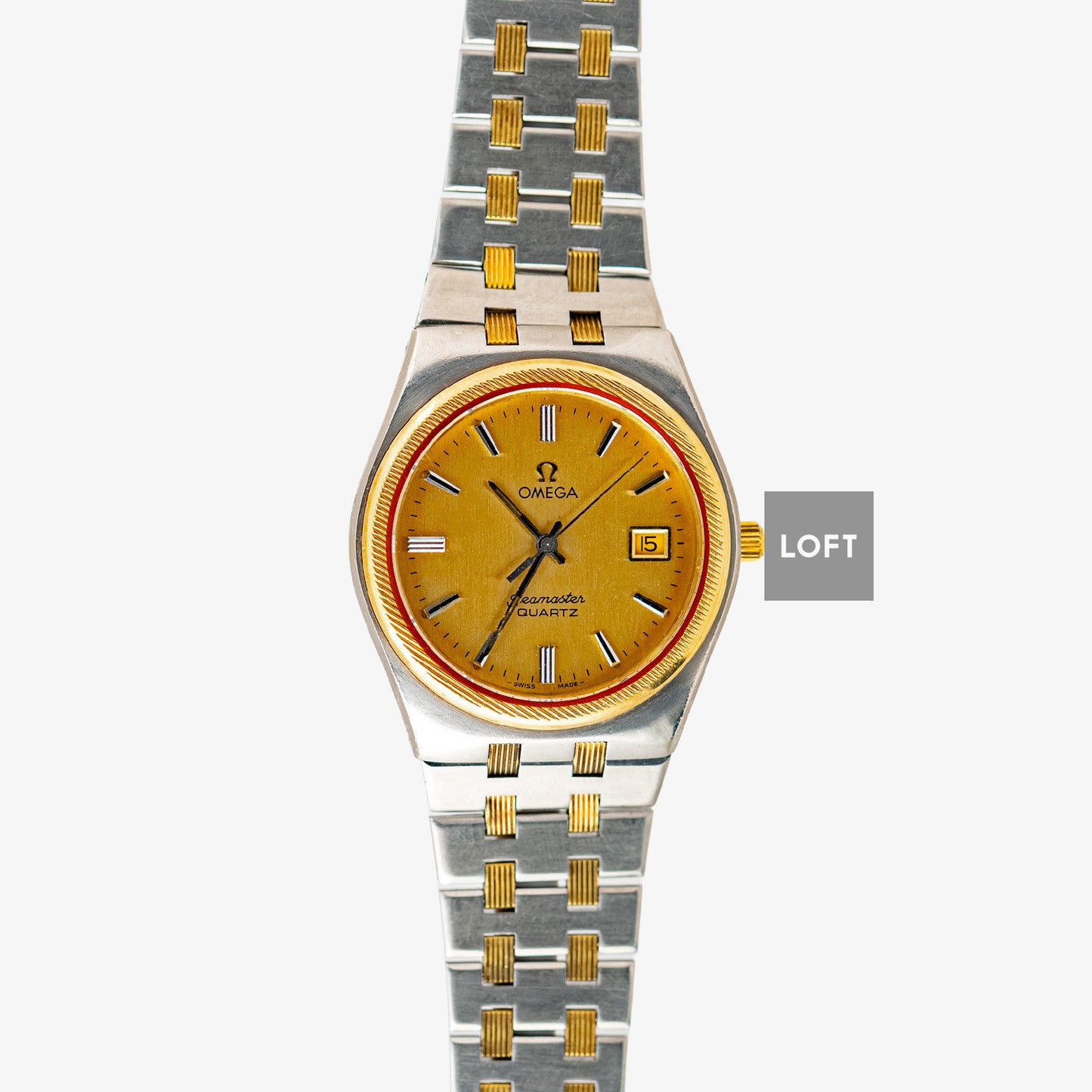 Omega Seamaster Quartz Two-Tone Vintage 36mm