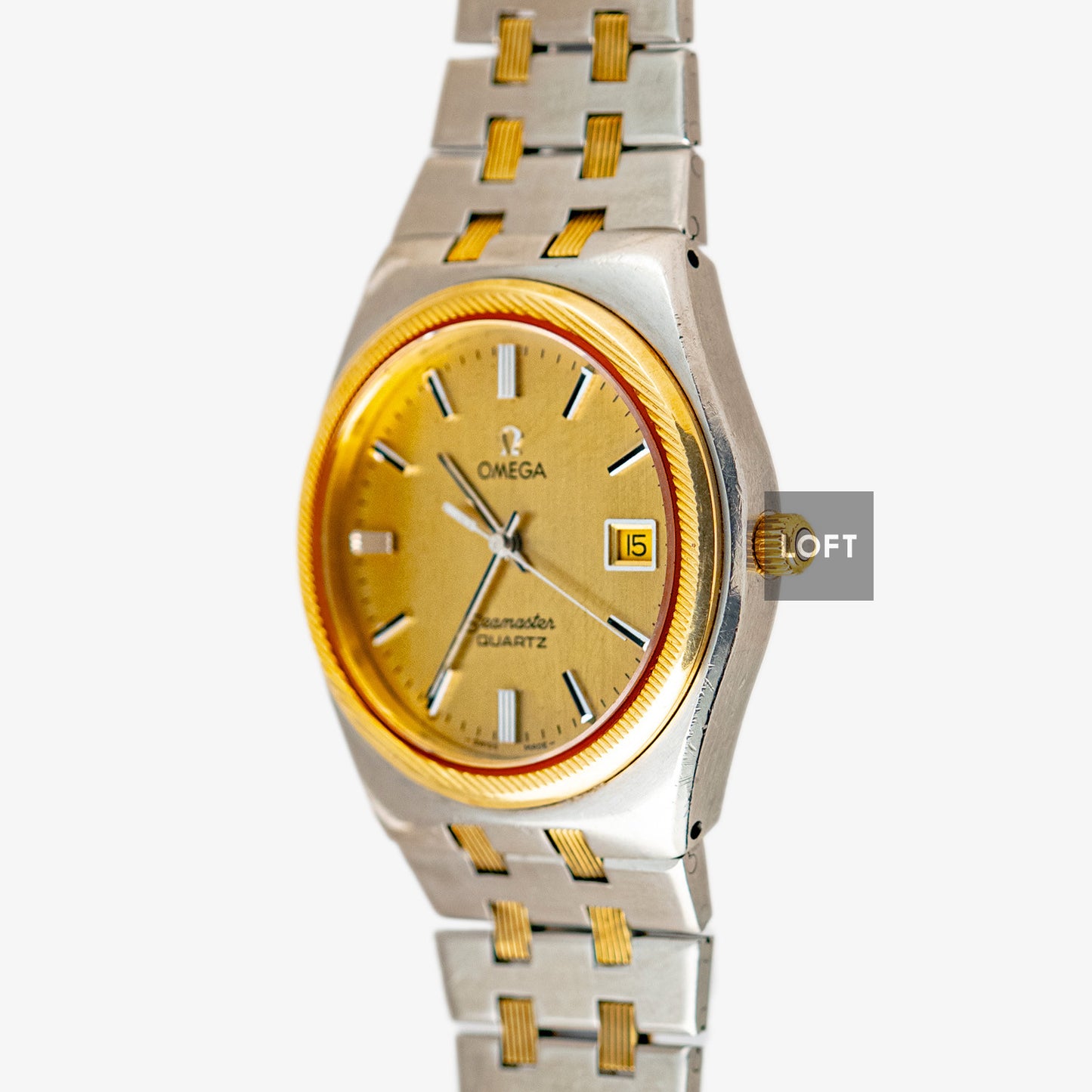 Omega Seamaster Quartz Two-Tone Vintage 36mm