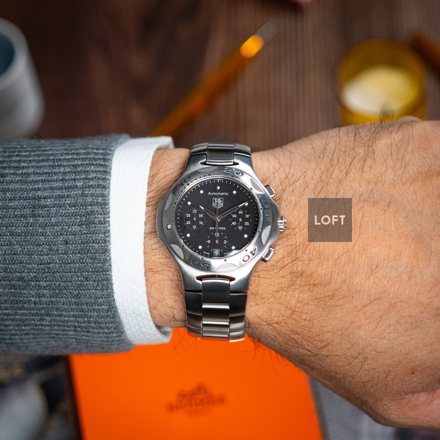 TAG Heuer Kirium Automatic Chronograph Black 38mm