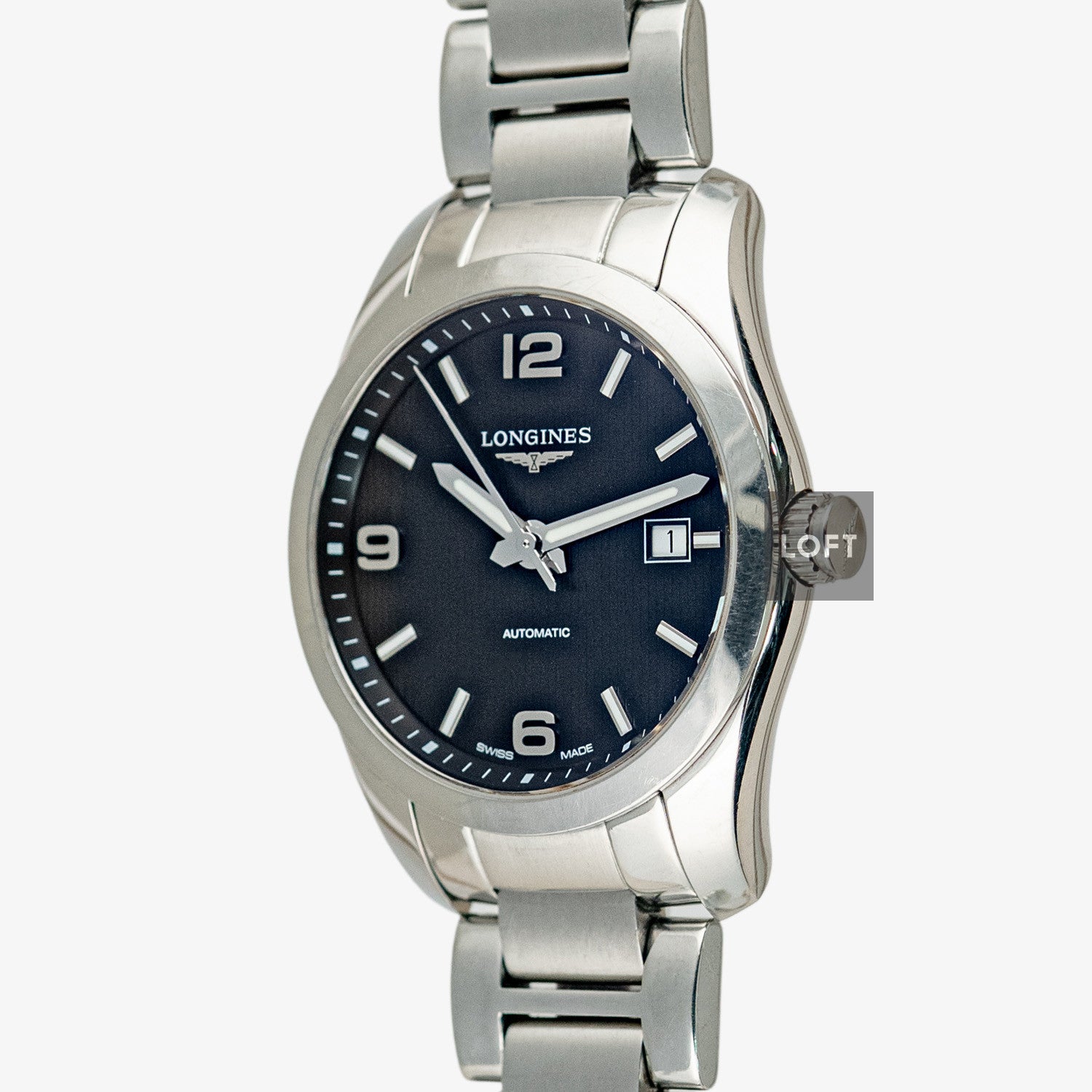 Longines Conquest Classic Automatic Black Dial 40mm