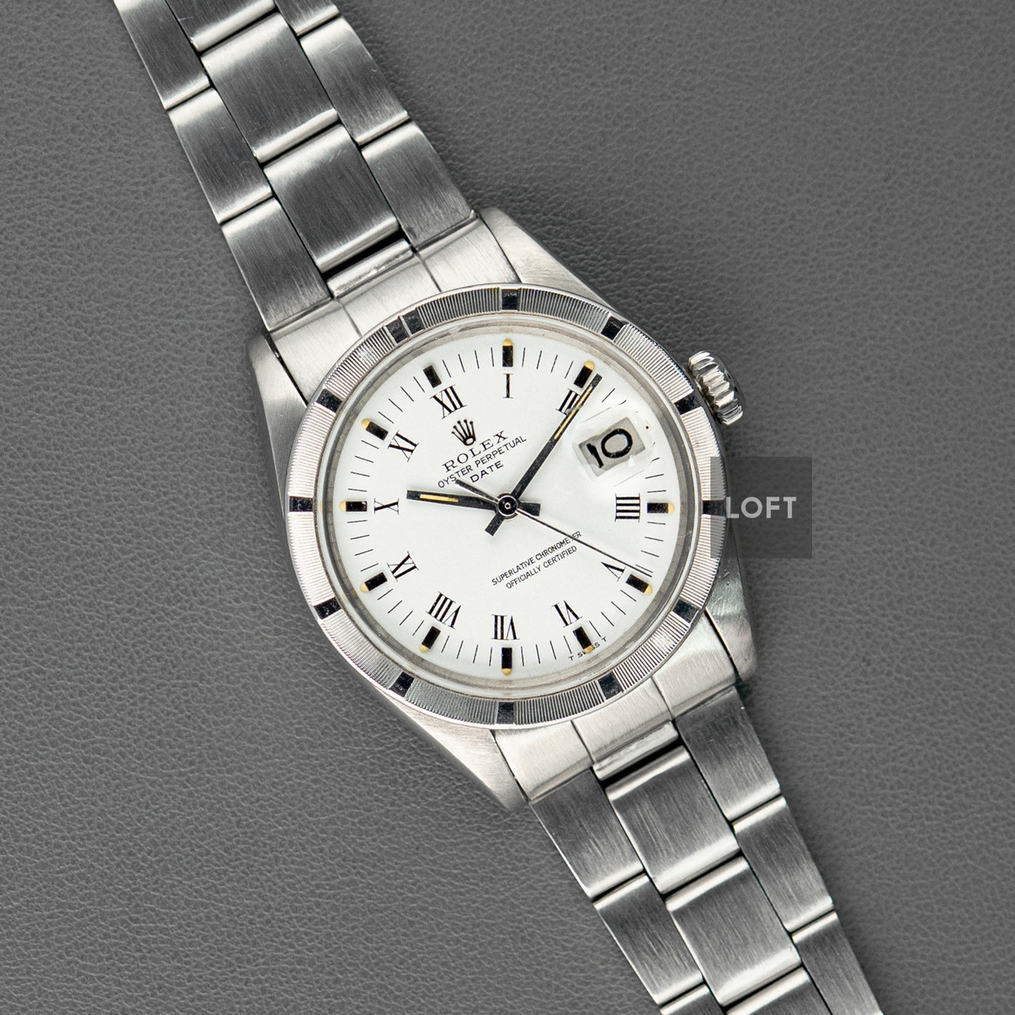 Rolex Oyster Perpetual Date 1501 Roman 34mm