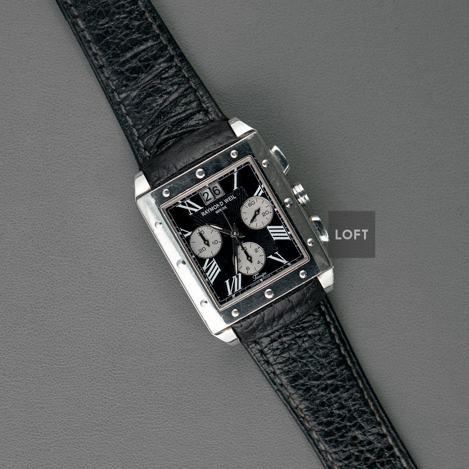 Raymond Weil Tango Black Quartz Chronograph 34mm