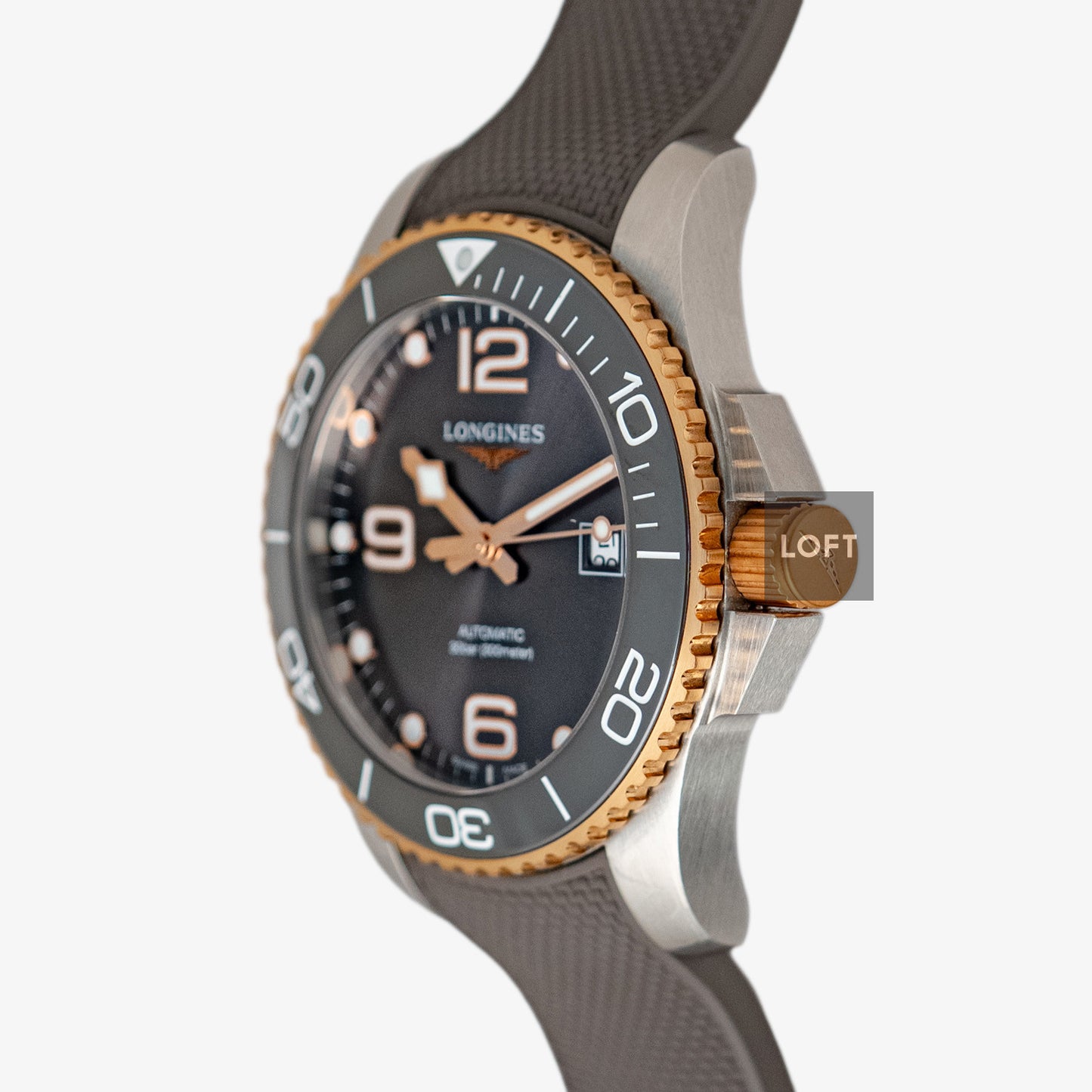 Longines HydroConquest Automatic Grey Dial 41mm
