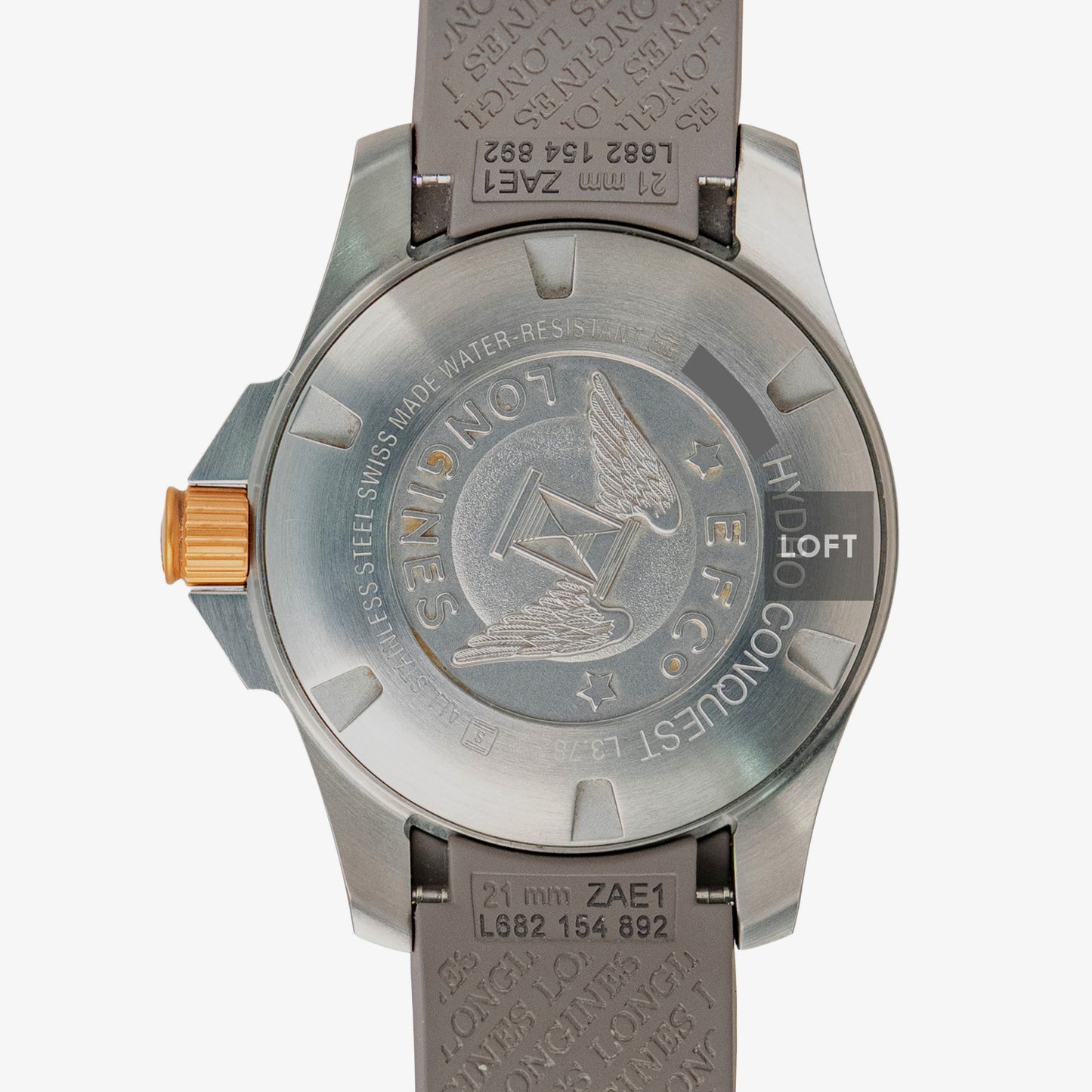 Longines HydroConquest Automatic Grey Dial 41mm