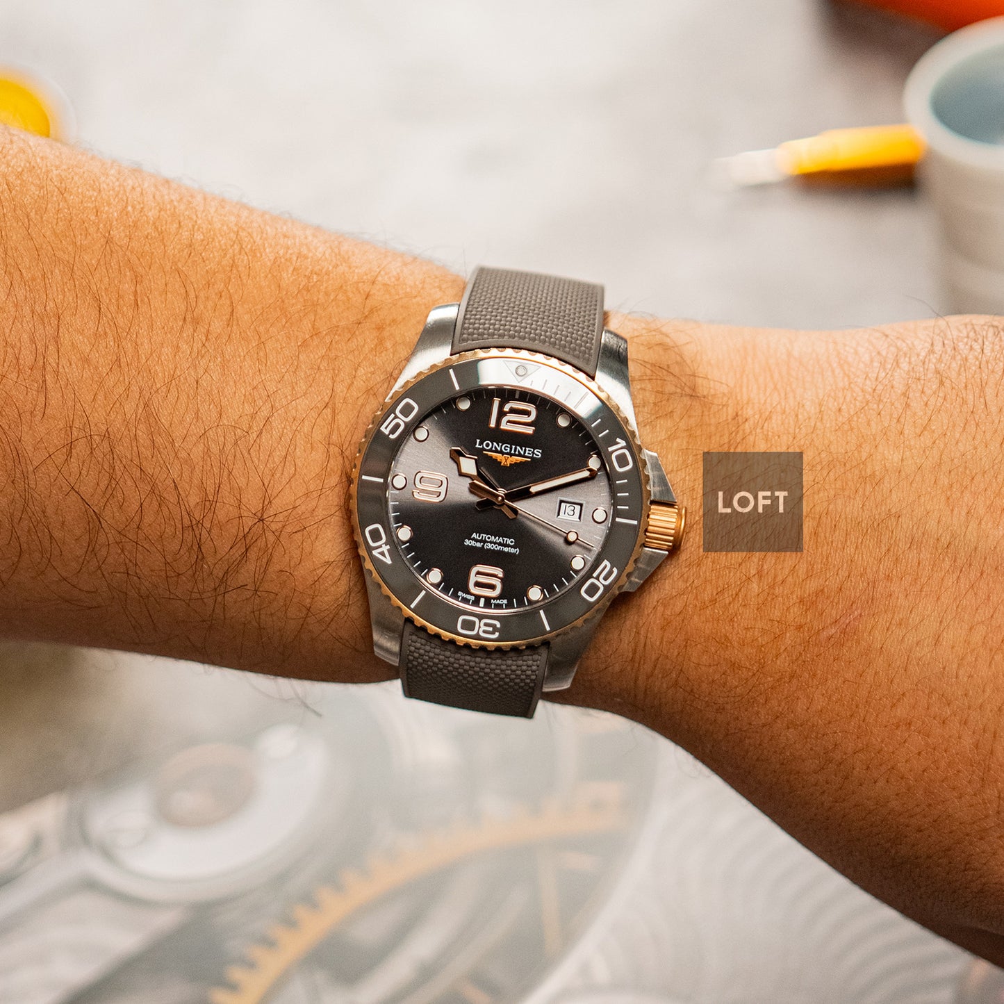 Longines HydroConquest Automatic Grey Dial 41mm