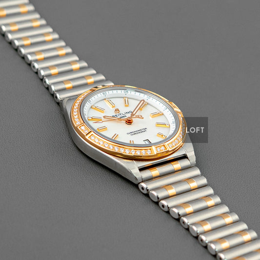 Breitling Chronomat Automatic Steel / Red Gold 36mm