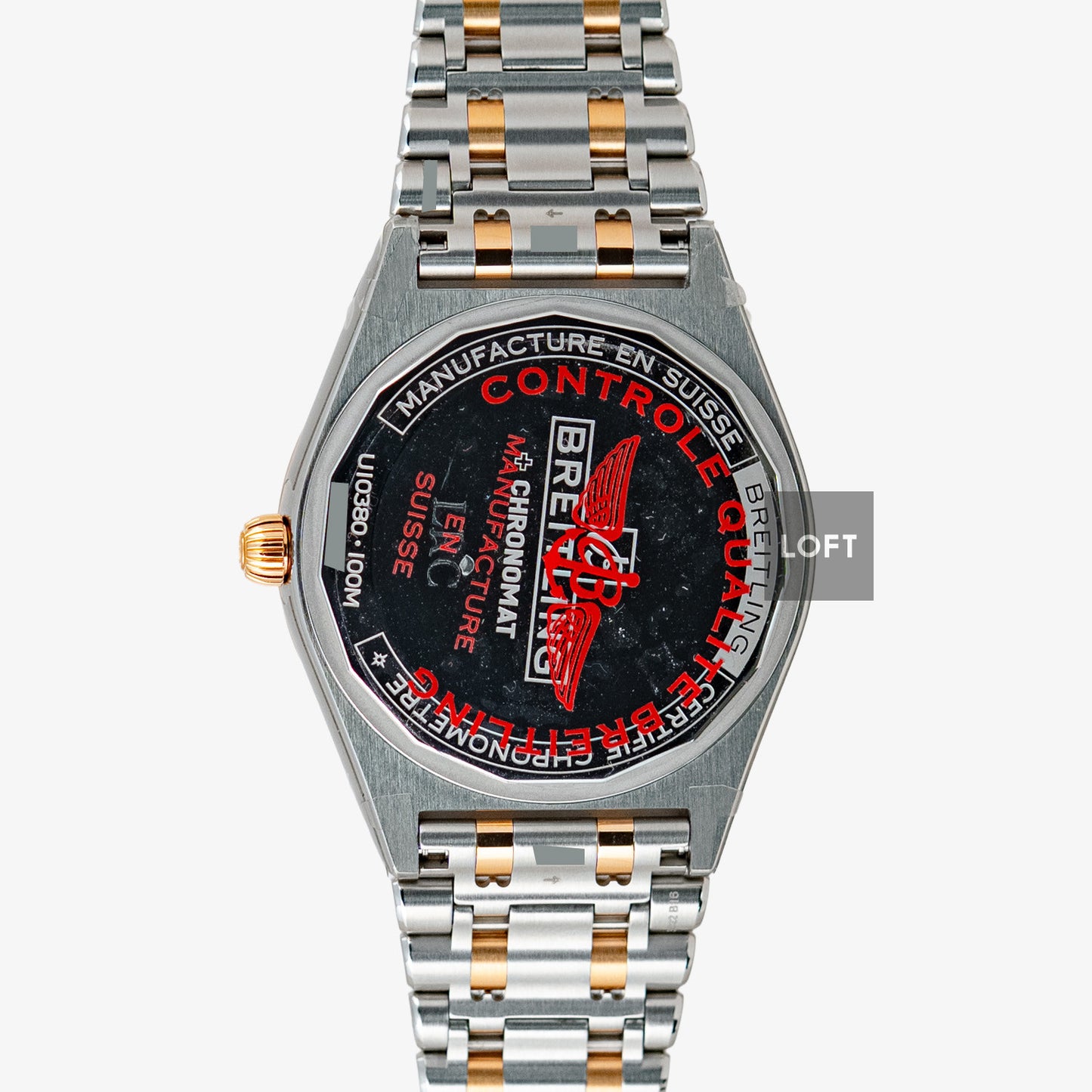 Breitling Chronomat Automatic Steel / Red Gold 36mm