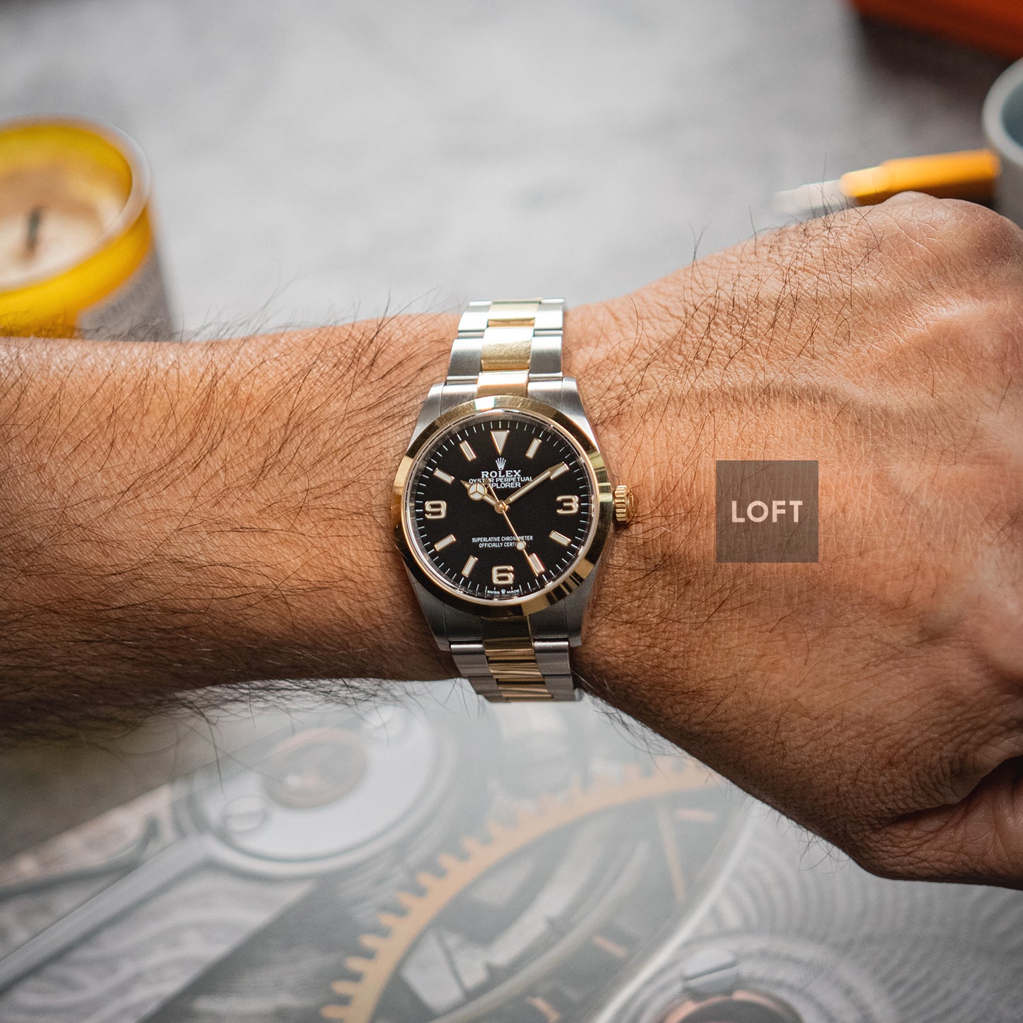 Rolex Explorer 124273 Automatic Two-Tone 36mm