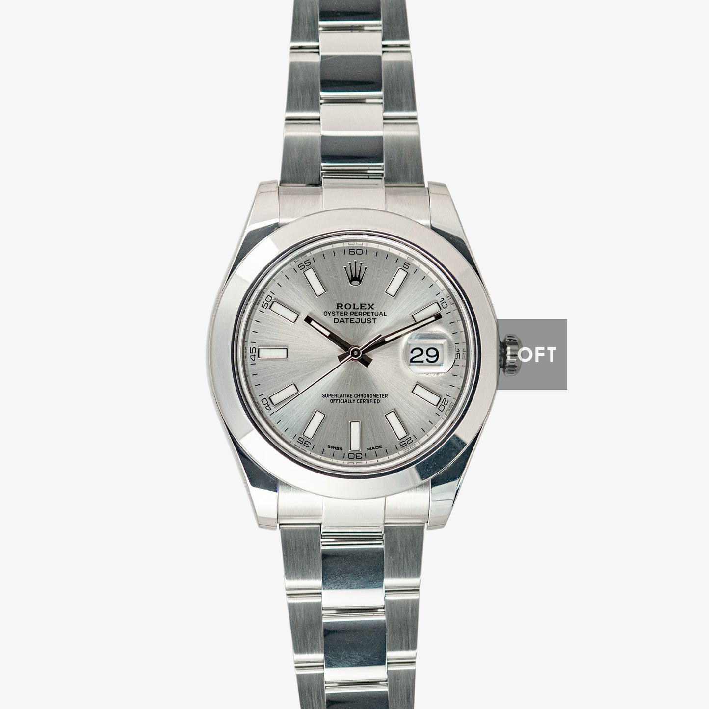Rolex Datejust II 116300 Automatic Silver Dial 41mm