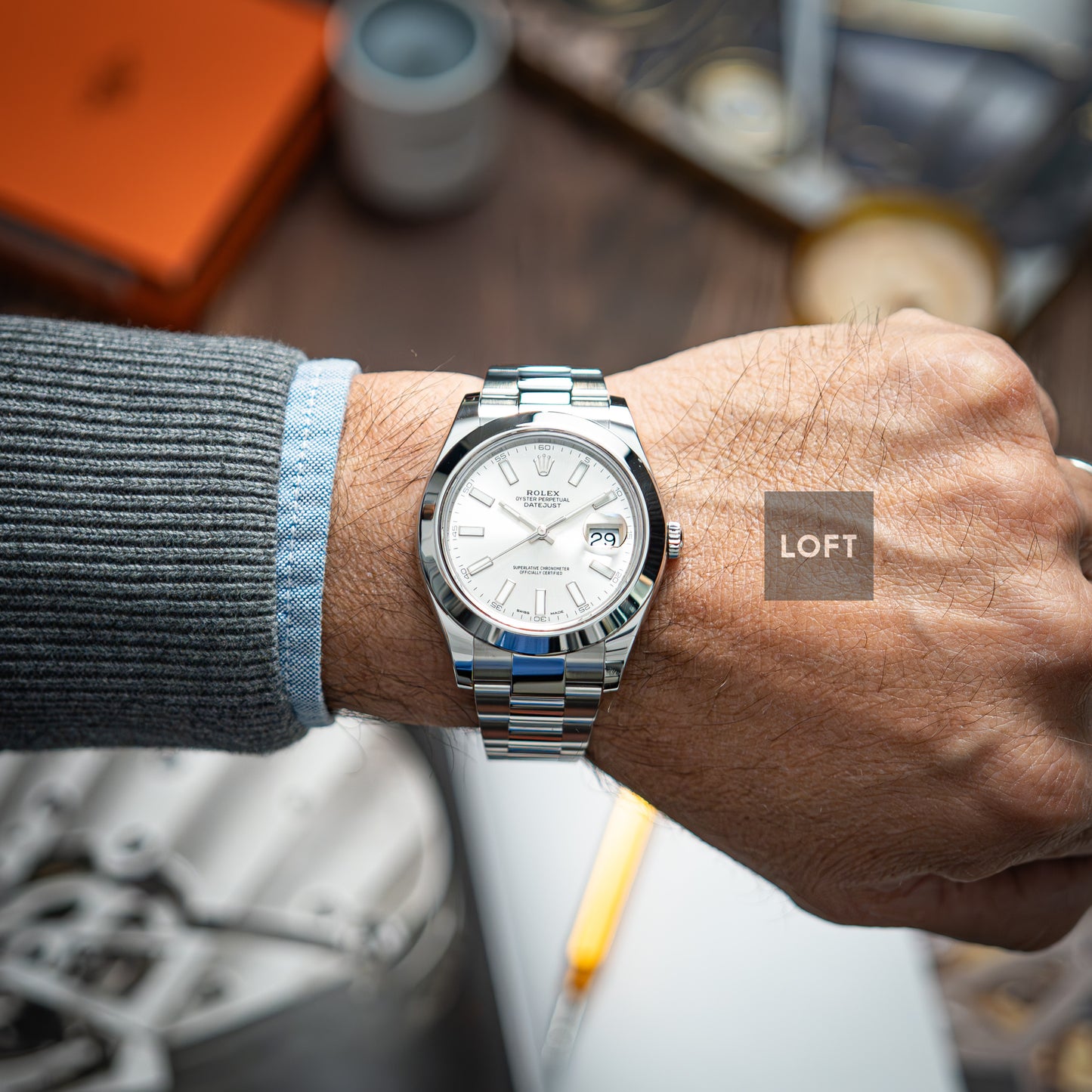 Rolex Datejust II 116300 Automatic Silver Dial 41mm