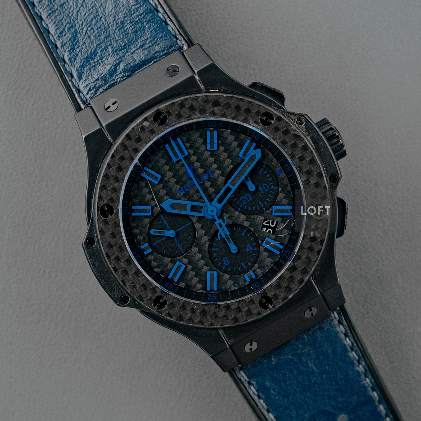 Hublot Big Bang Chronograph Parklane Ceramic Carbon 42mm