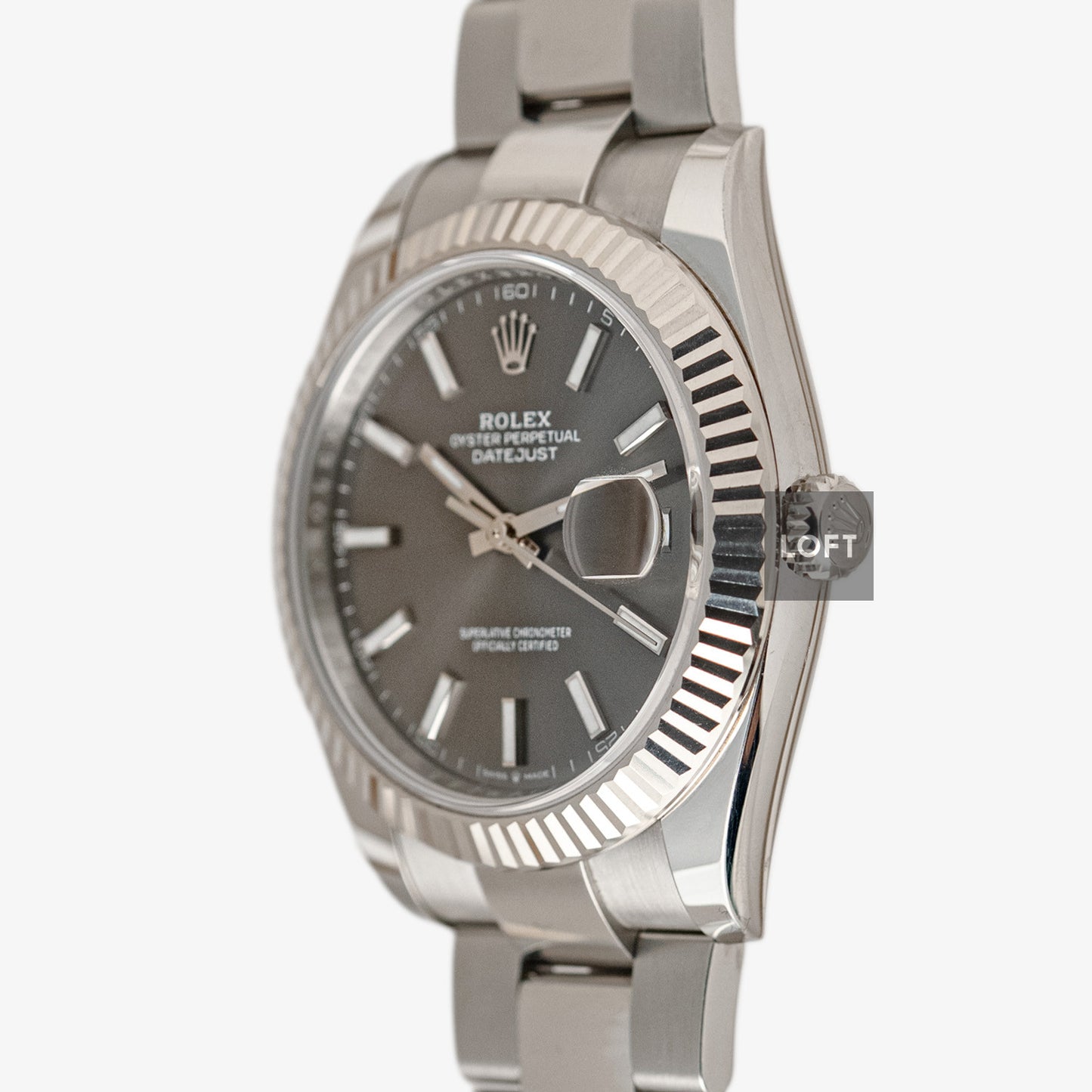 Rolex Datejust 126334 Oystersteel Dark Rhodium 41mm