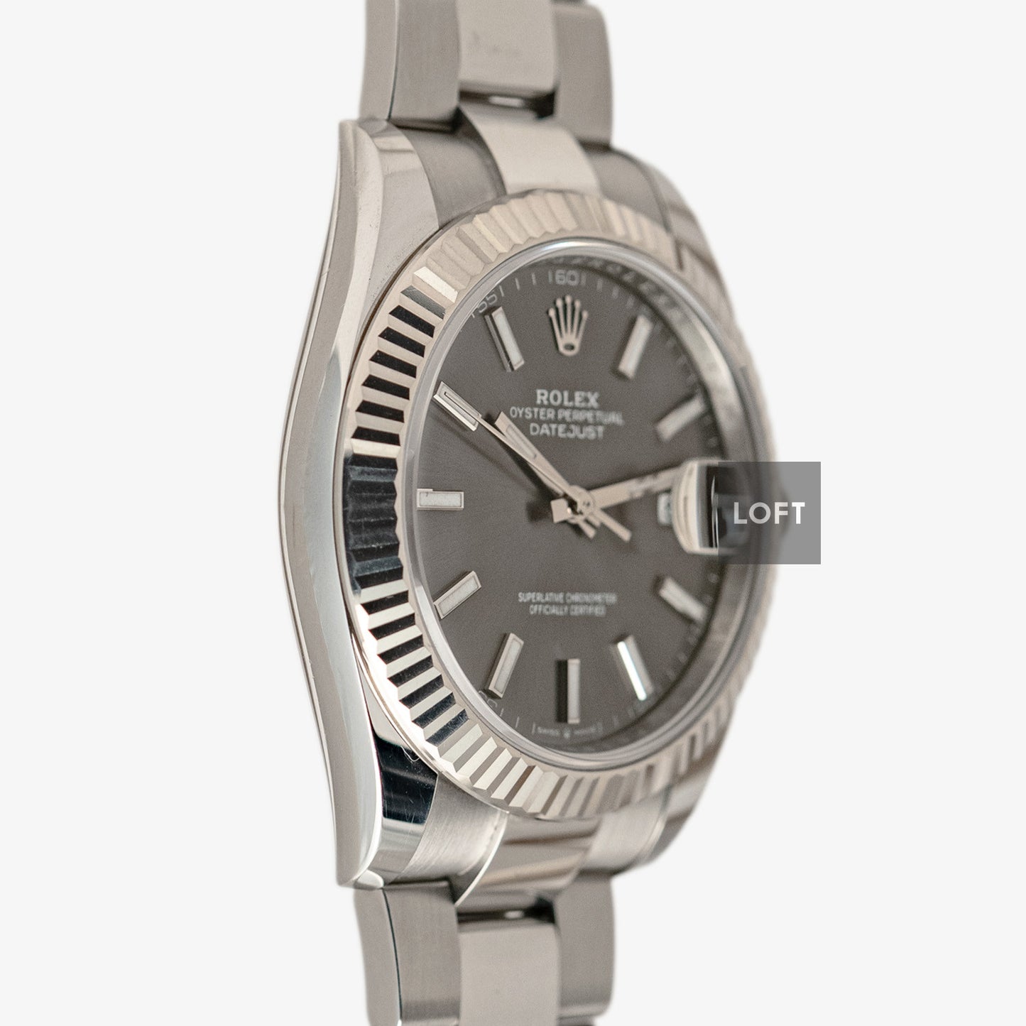 Rolex Datejust 126334 Oystersteel Dark Rhodium 41mm