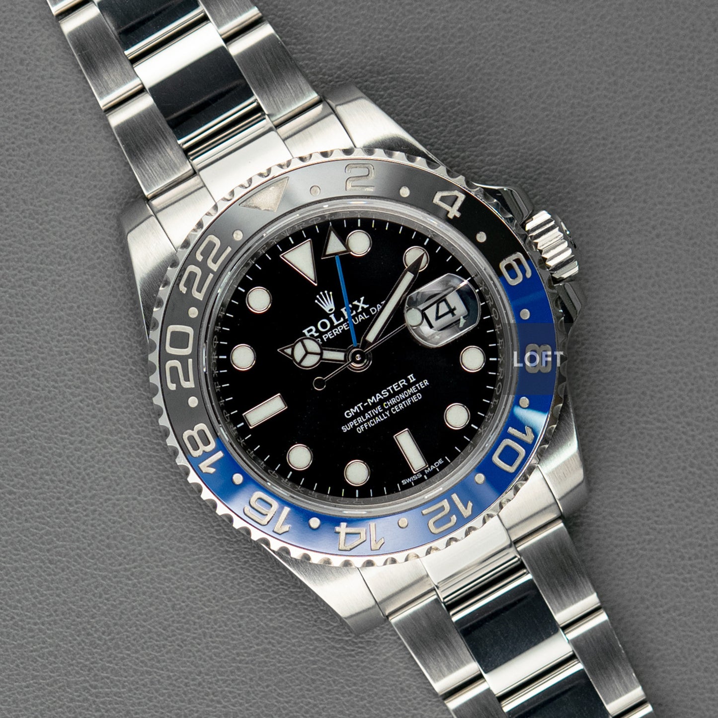 Rolex GMT-Master ll Ref. 116710 "Batman" 40mm
