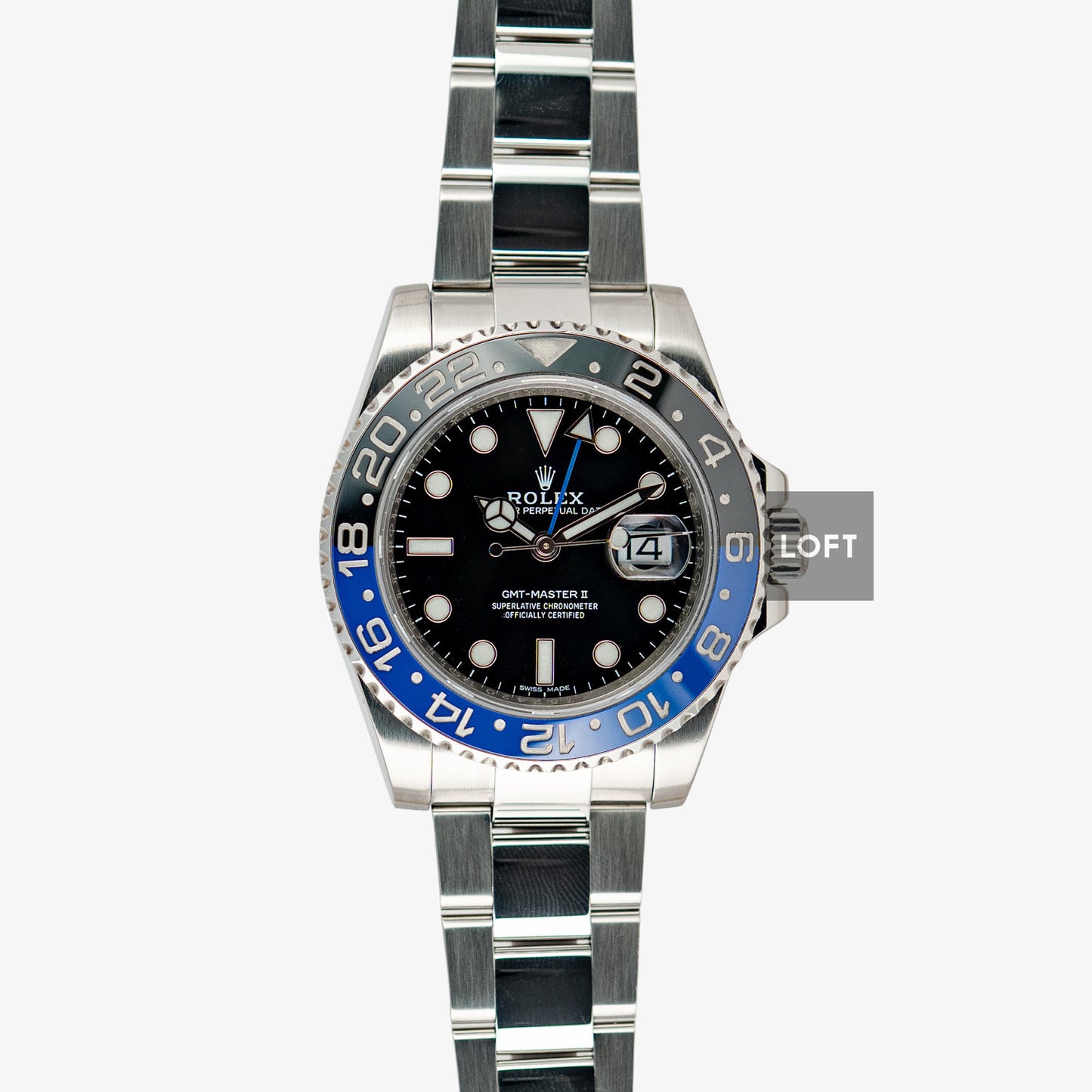 Rolex GMT-Master ll Ref. 116710 "Batman" 40mm