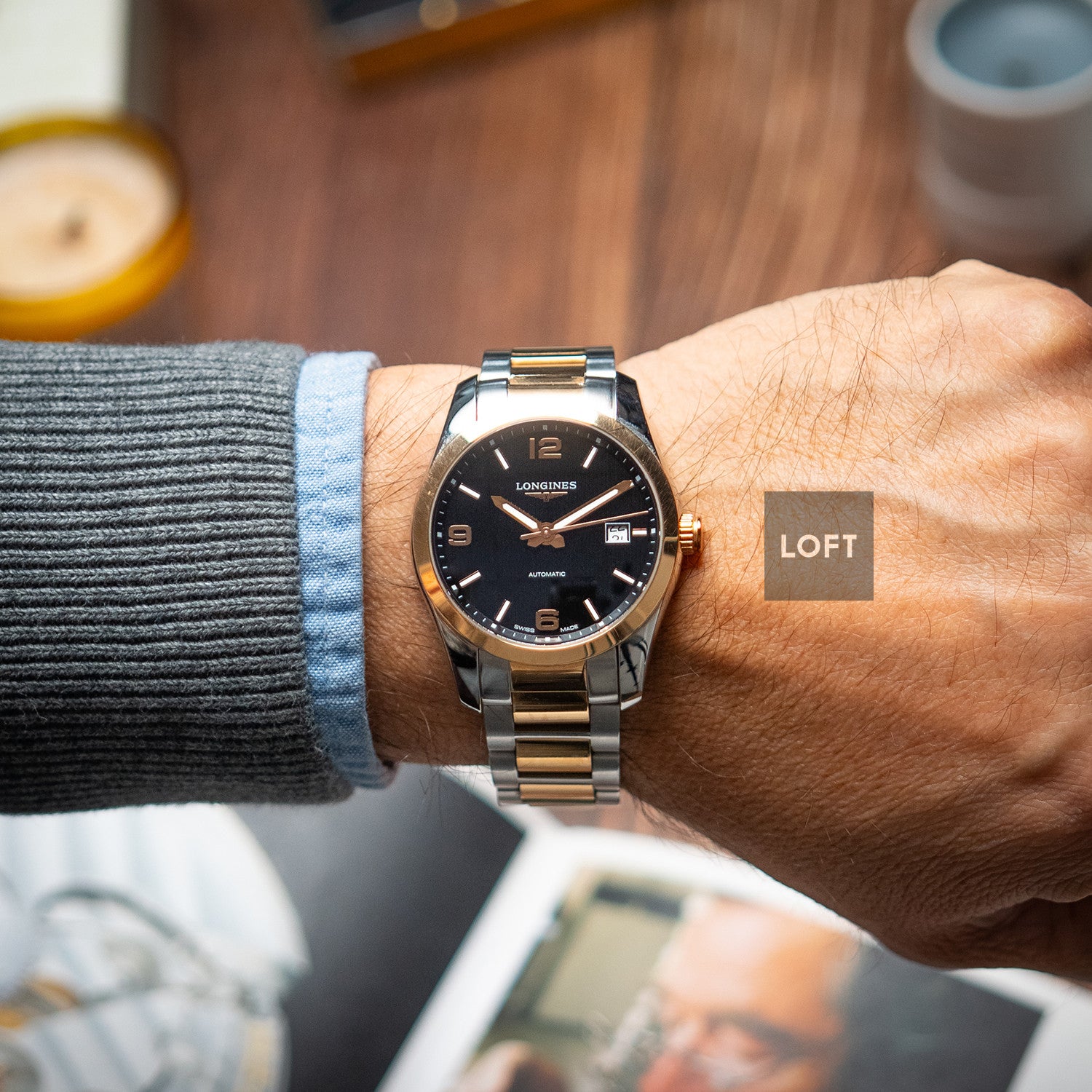 Longines Conquest Classic Automatic Two-Tone 40mm