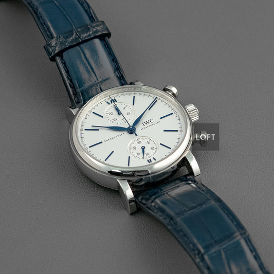 IWC Portofino Automatic Chronograph Silver Dial 39mm