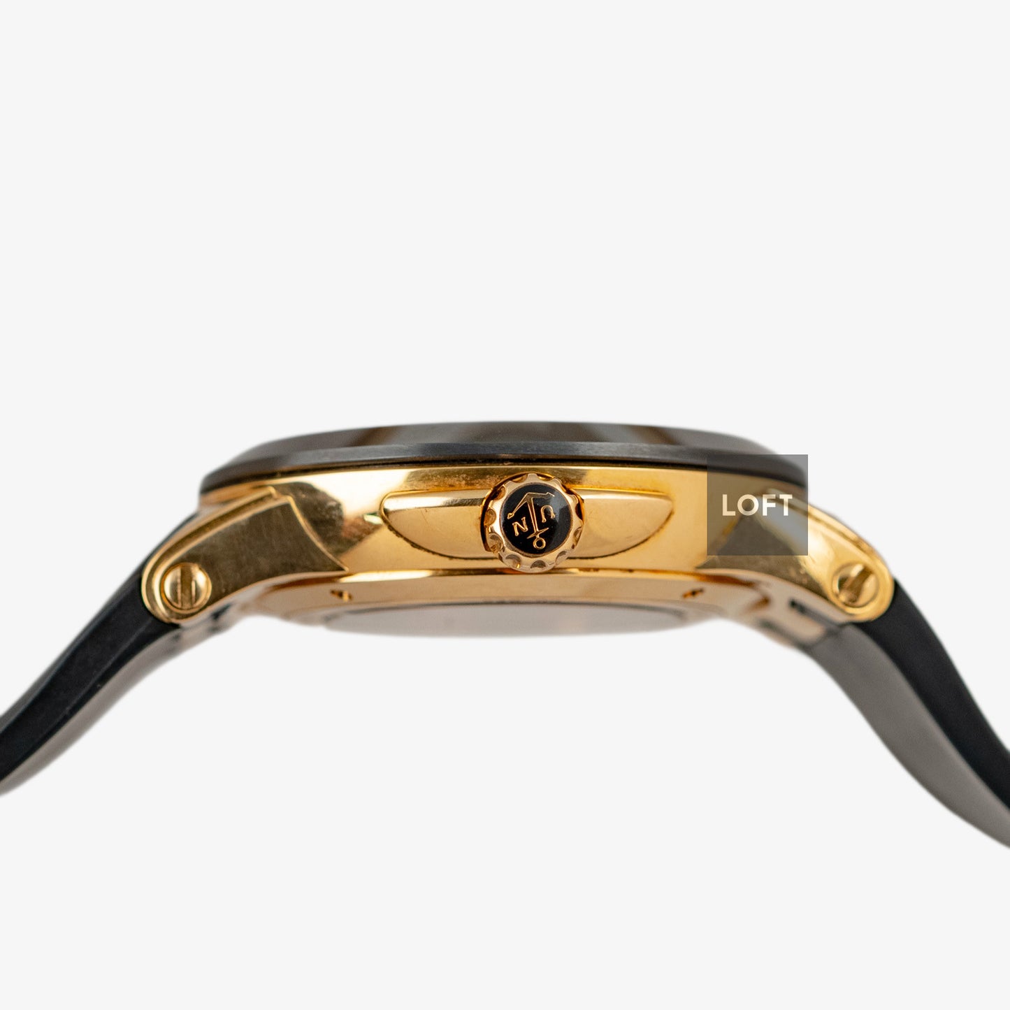 Ulysse Nardin Executive Dual Time Automatic Black Dial 43mm