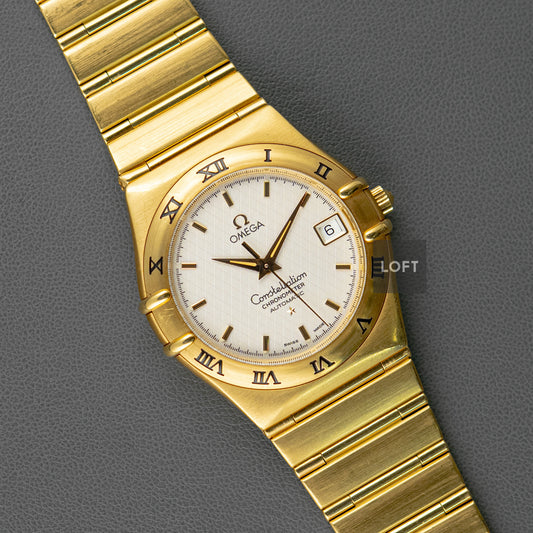 Omega Constellation Automatic Date Silver Dial 35.5mm