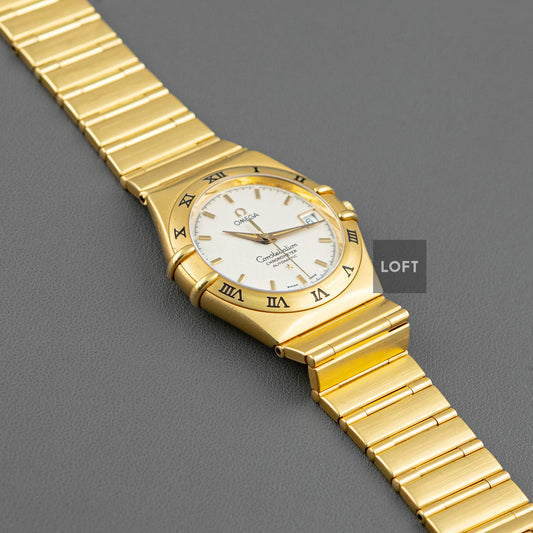 Omega Constellation Automatic Date Silver Dial 35.5mm