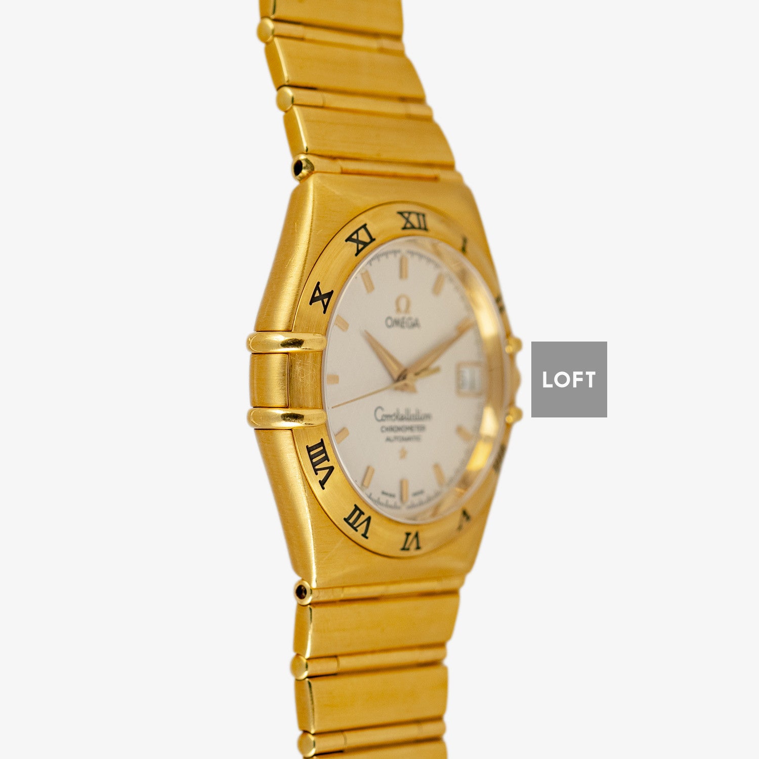 Omega Constellation Automatic Date Silver Dial 35.5mm