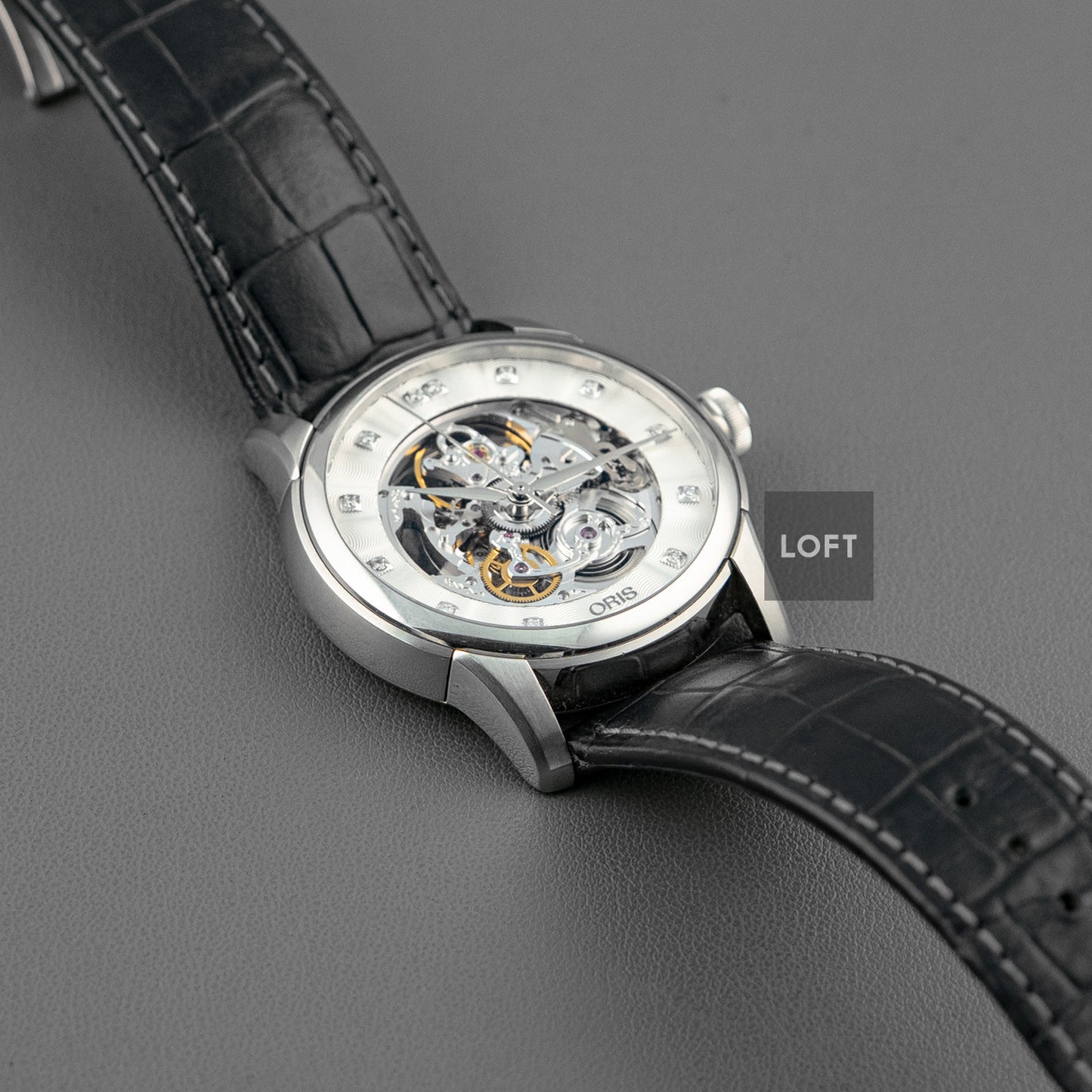 Oris Artelier Skeleton Automatic Grey Dial 40.5mm