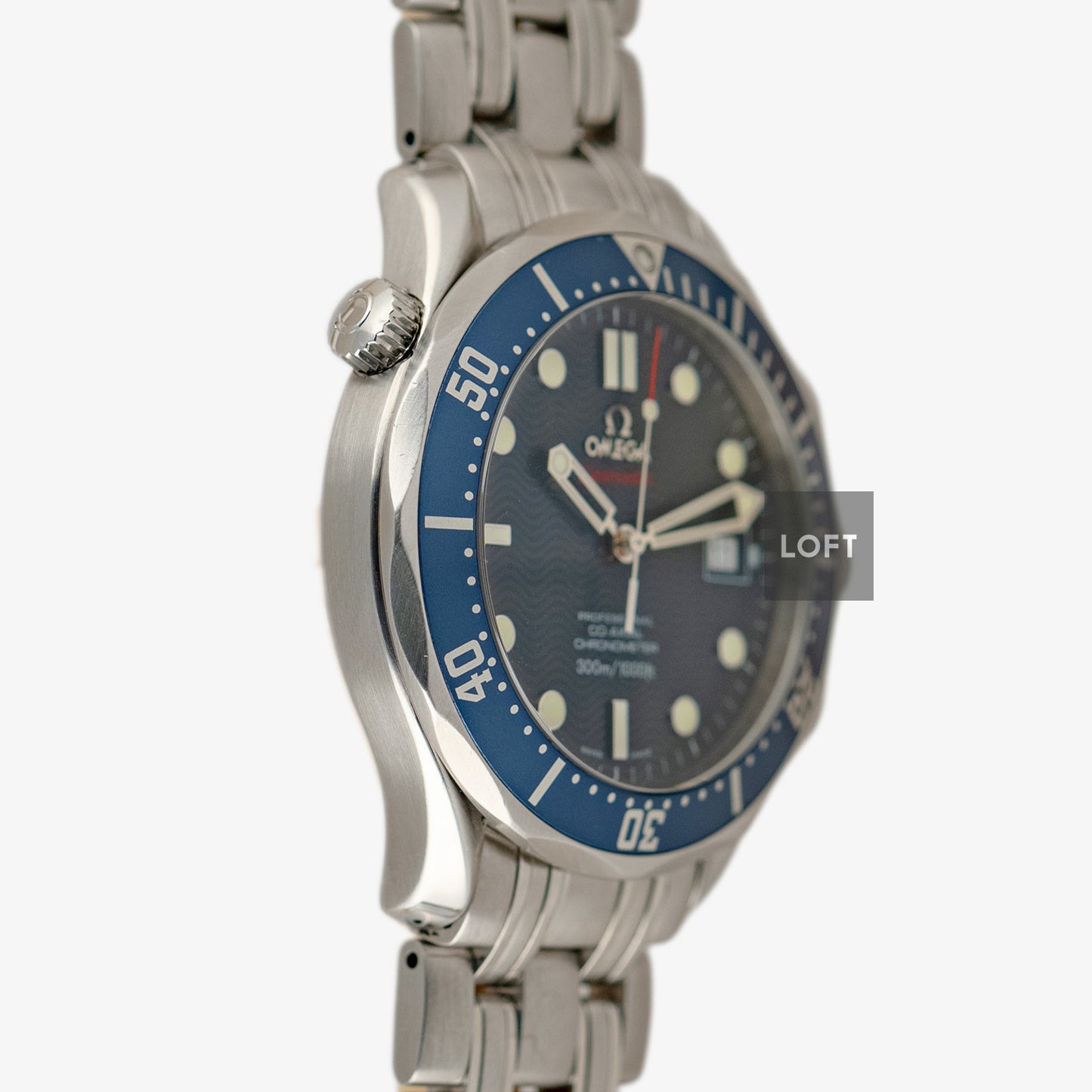 Omega Seamaster Diver 300M Automatic Date Blue Dial 41mm