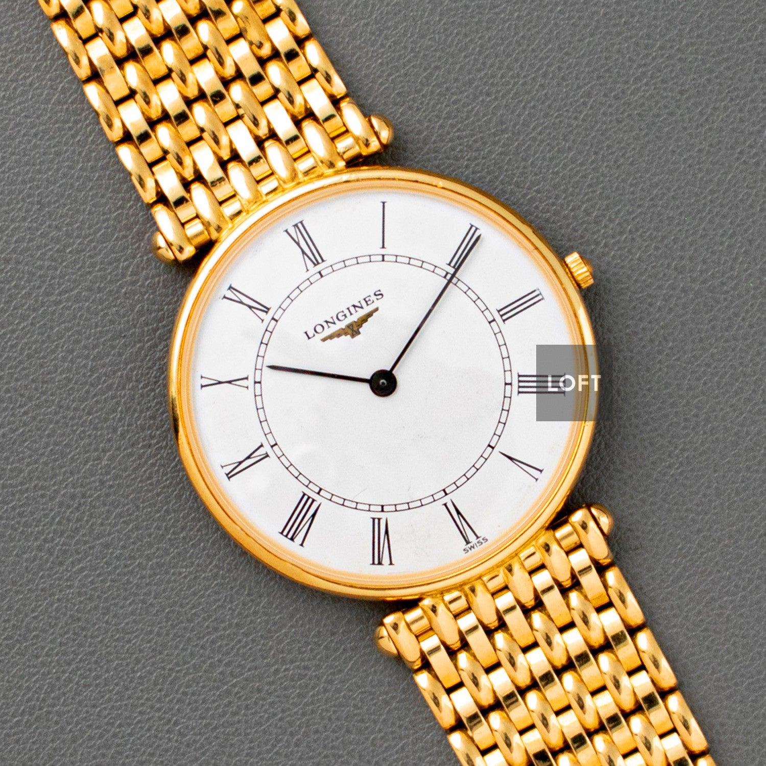Longines Le Grand Classique Quartz Slim Gold 34mm