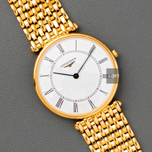 Longines Le Grand Classique Quartz Slim Gold 34mm