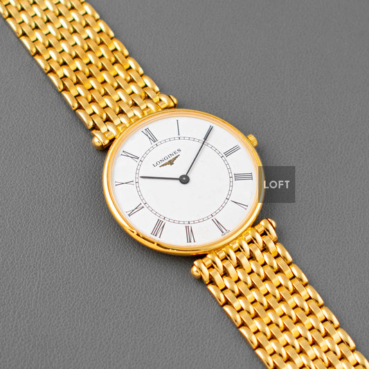 Longines Le Grand Classique Quartz Slim Gold 34mm