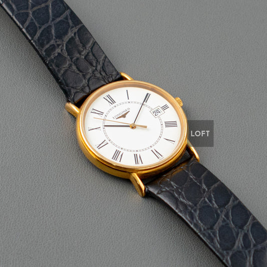 Longines Présence Quartz Date White Dial 33mm