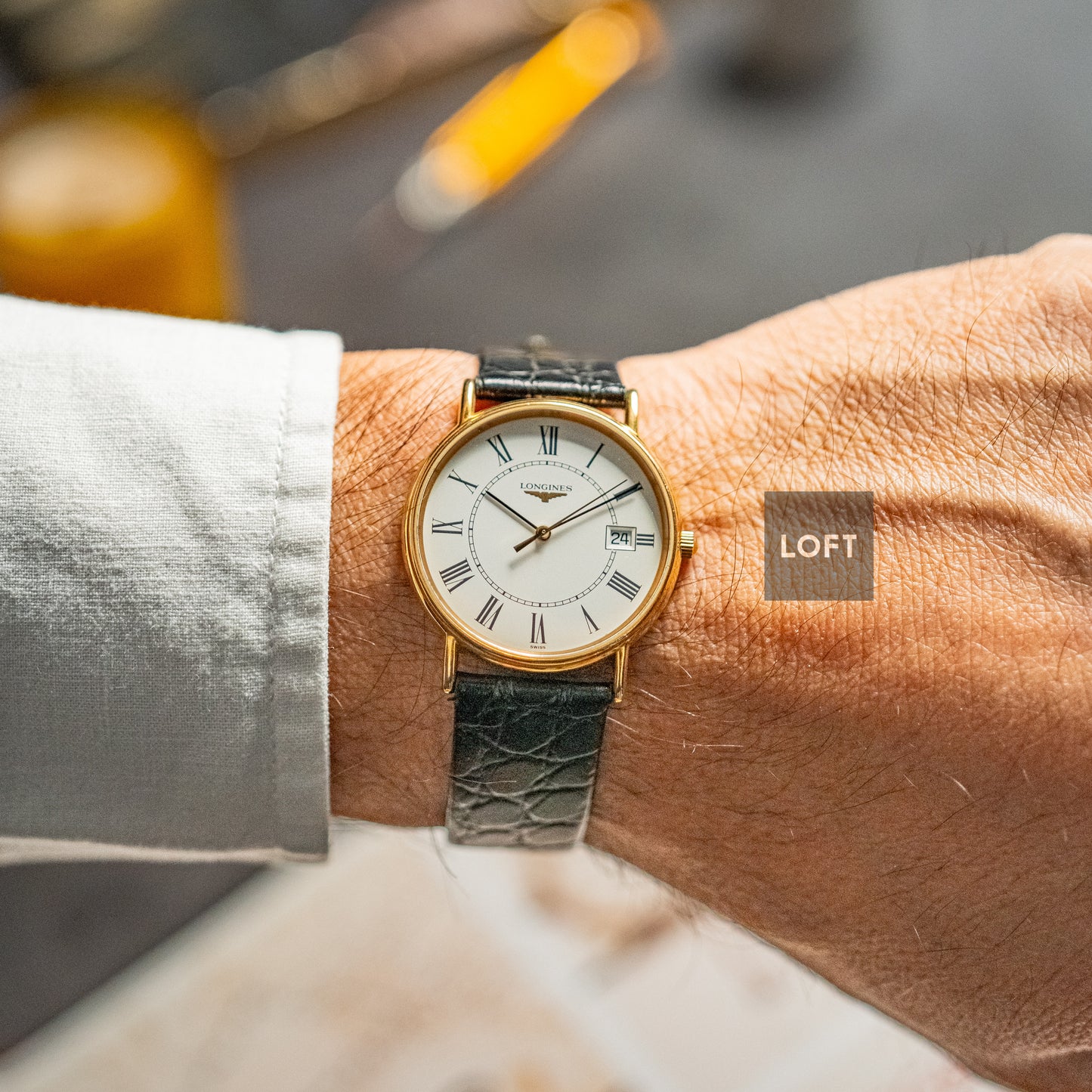 Longines Présence Quartz Date White Dial 33mm