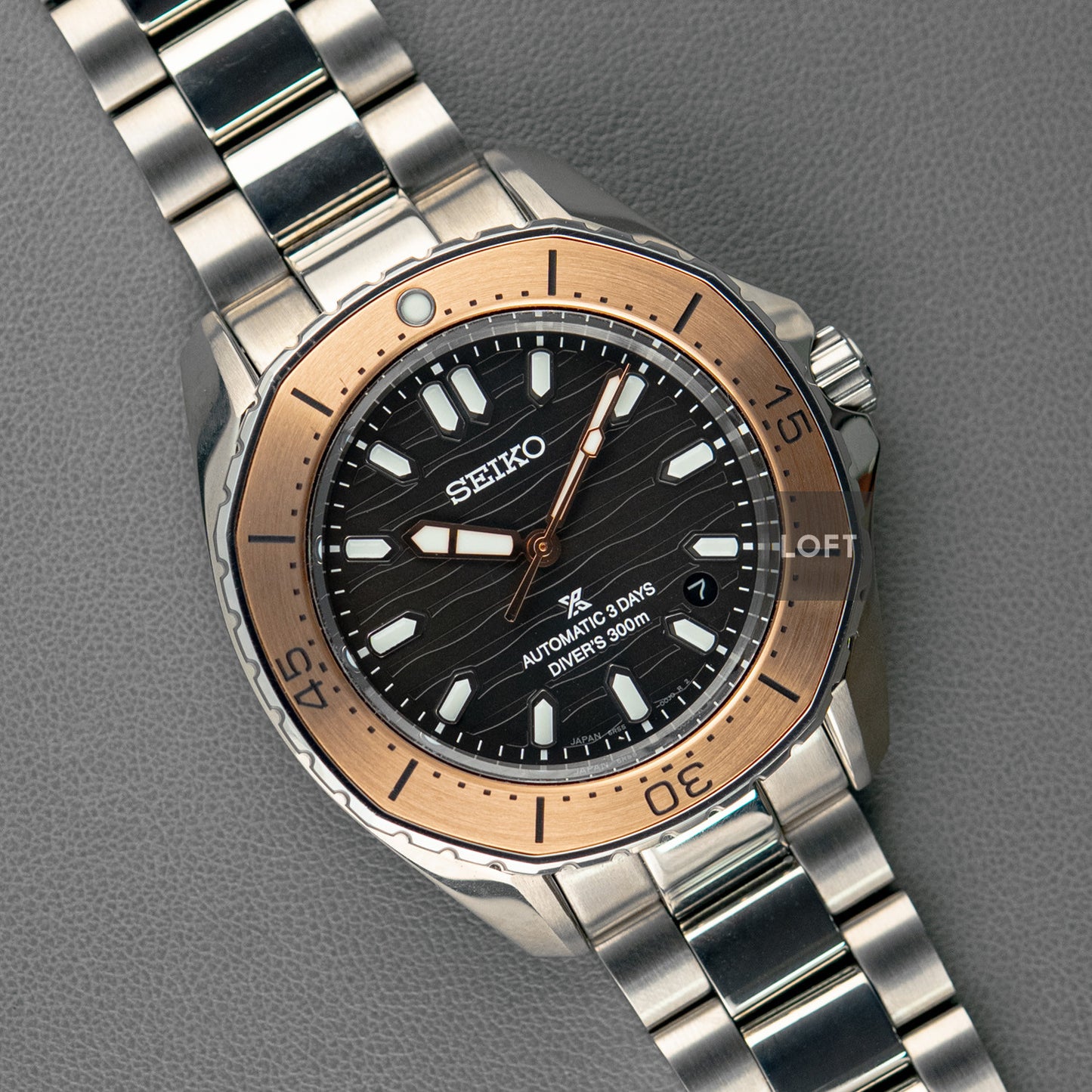 Seiko Prospex Automatic Diver's 300m Black Dial 41.3mm