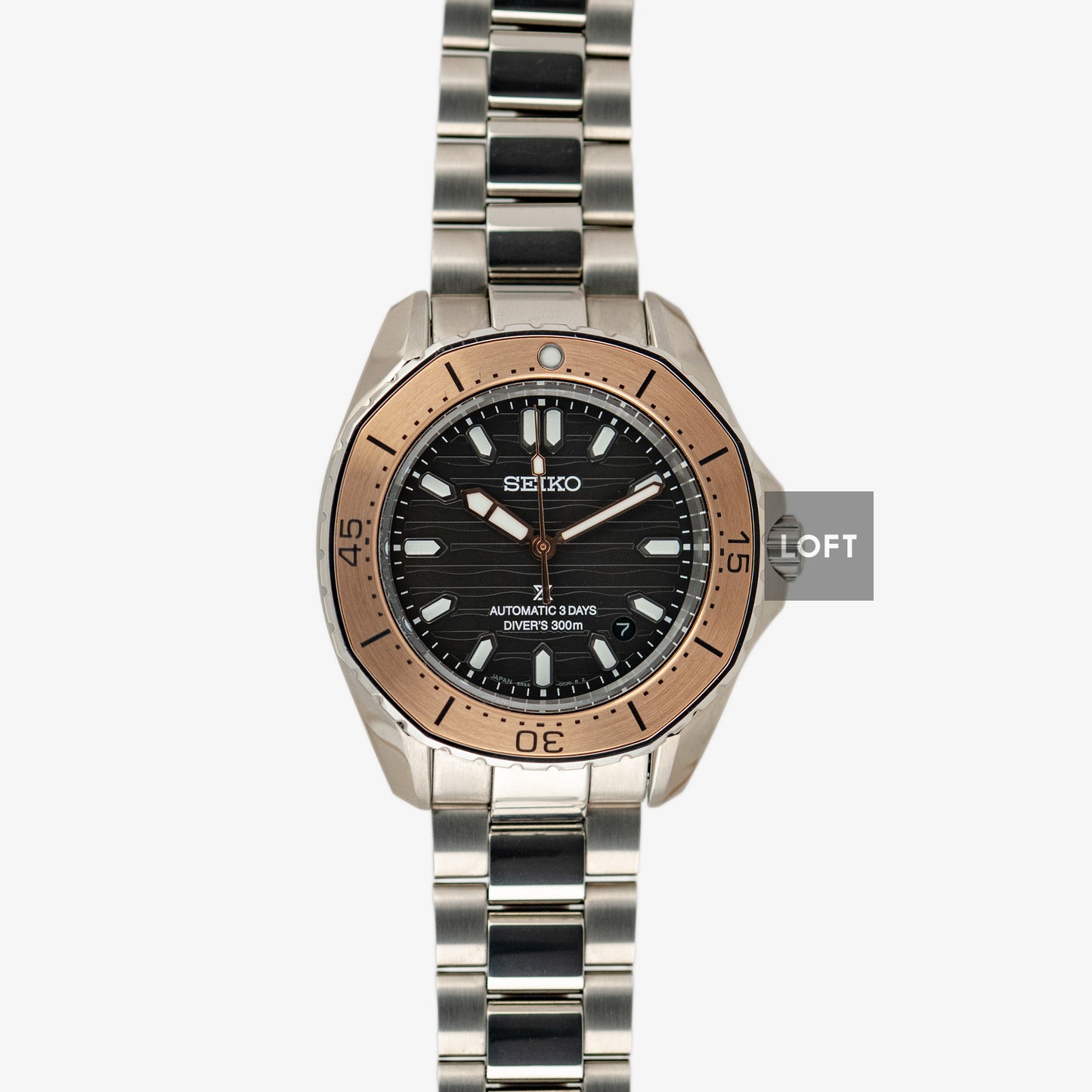 Seiko Prospex Automatic Diver's 300m Black Dial 41.3mm