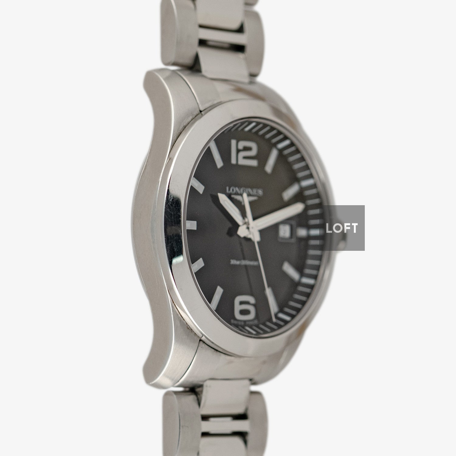 Longines Conquest Classic Automatic Date Silver Dial 39mm