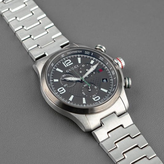 Gucci G‑Timeless Quartz Chronograph Grey 44mm