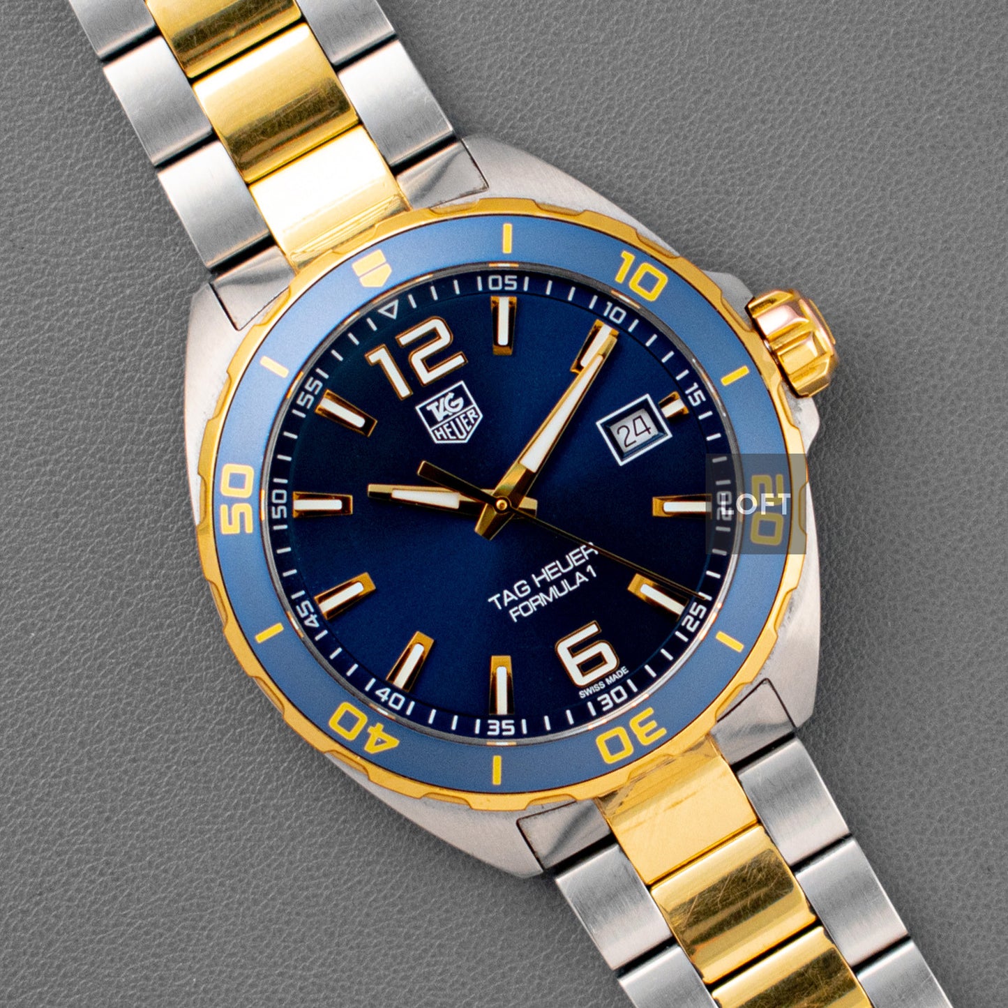 TAG Heuer Formula 1 Quartz Two‑Tone Blue 41mm