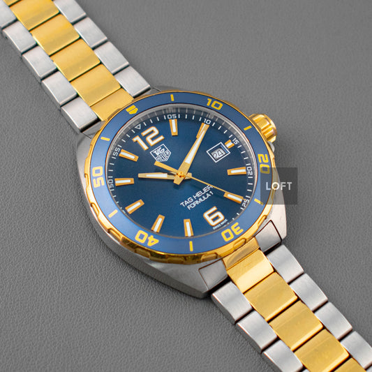 TAG Heuer Formula 1 Quartz Two‑Tone Blue 41mm