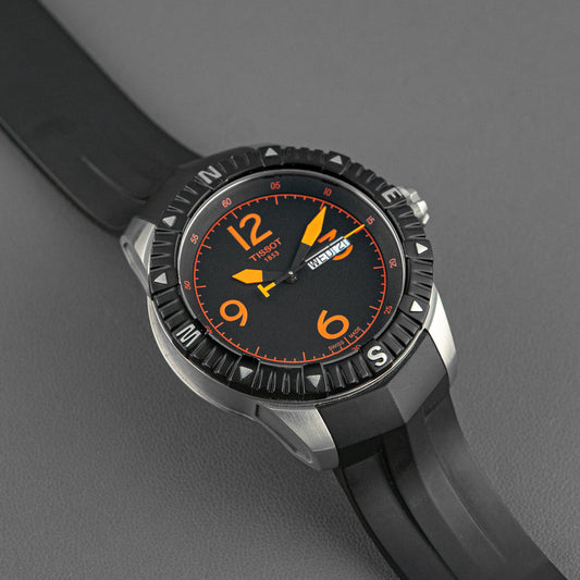 Tissot Navigator Automatic Black Dial Day-Date 43mm