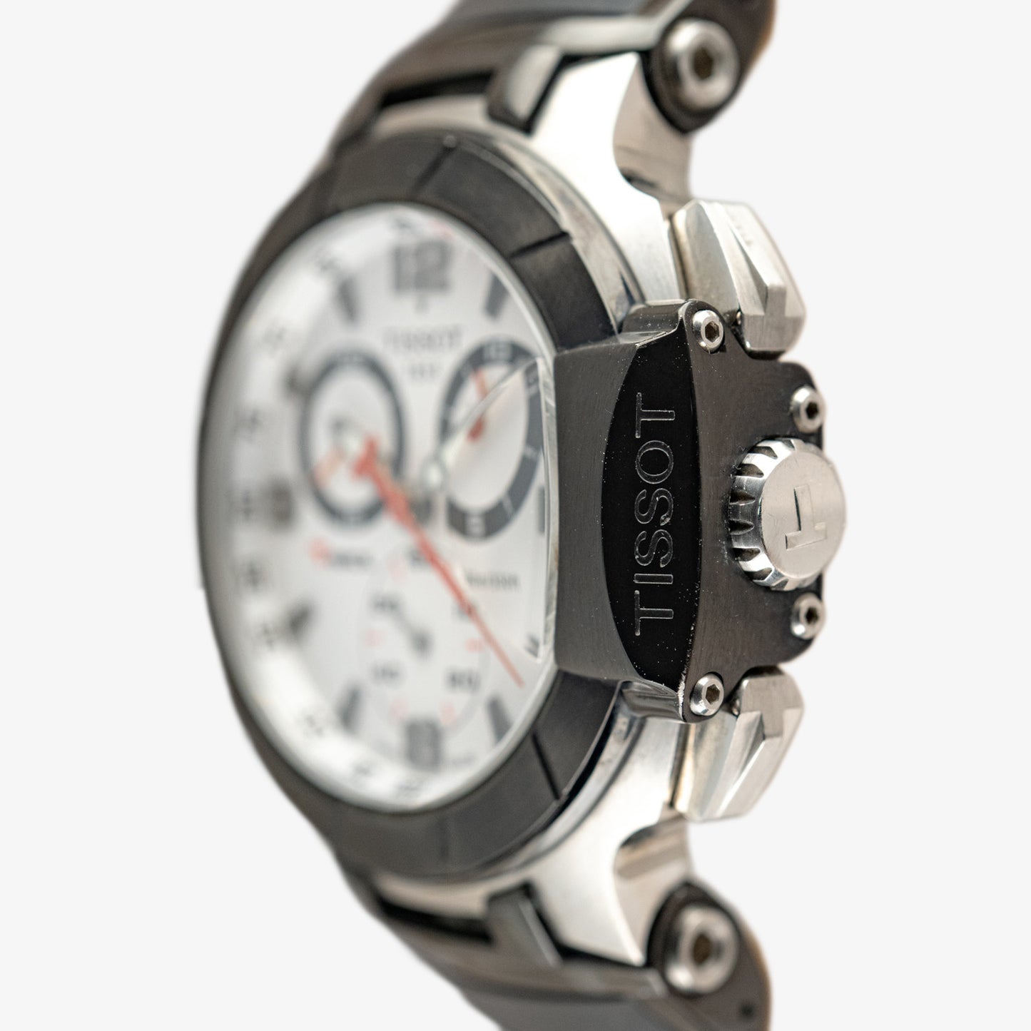 Tissot T-Race Quartz Chronograph Silver Dial 43mm