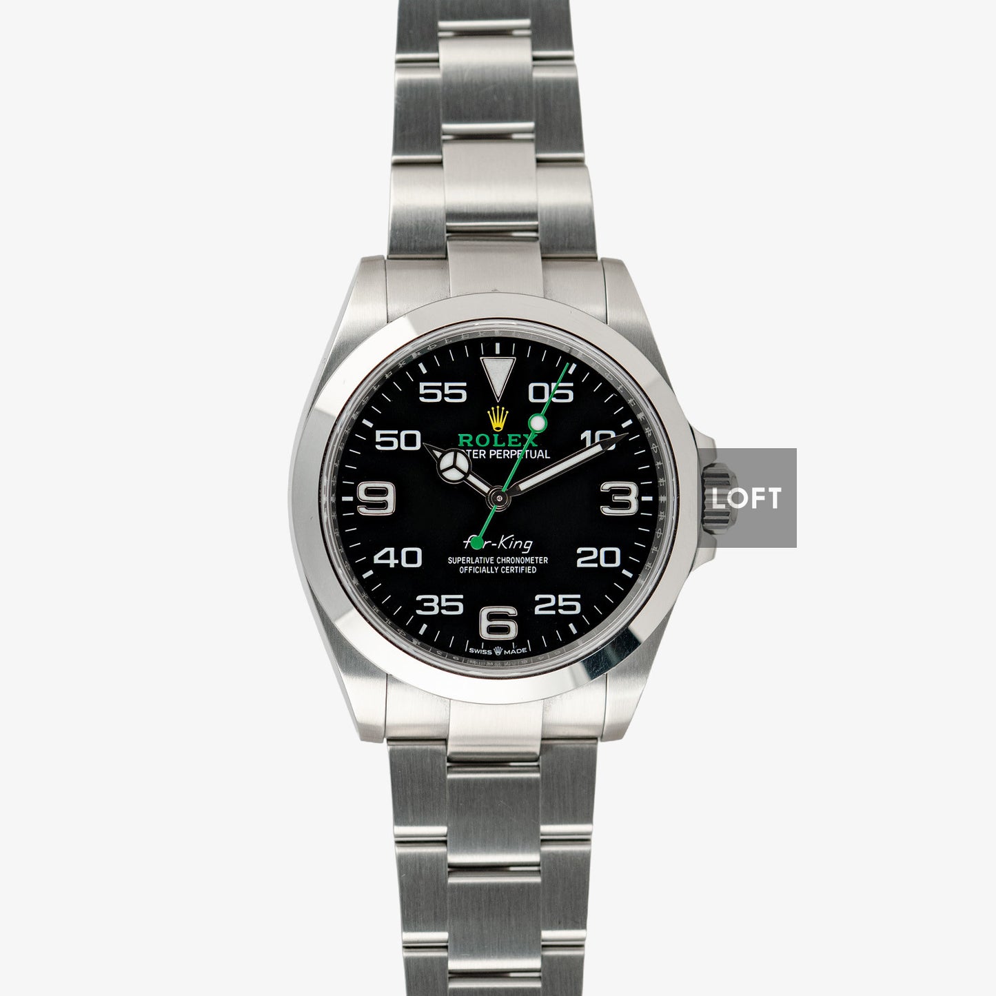 Rolex Air‑King 126900 Automatic Black Dial 40mm