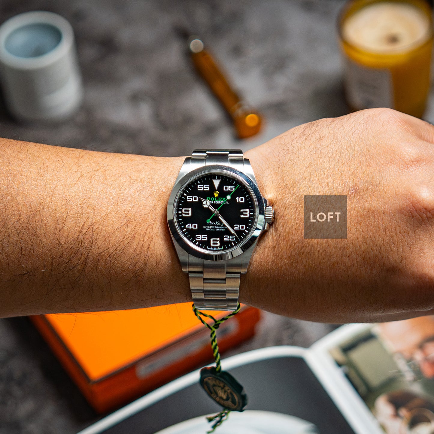 Rolex Air‑King 126900 Automatic Black Dial 40mm
