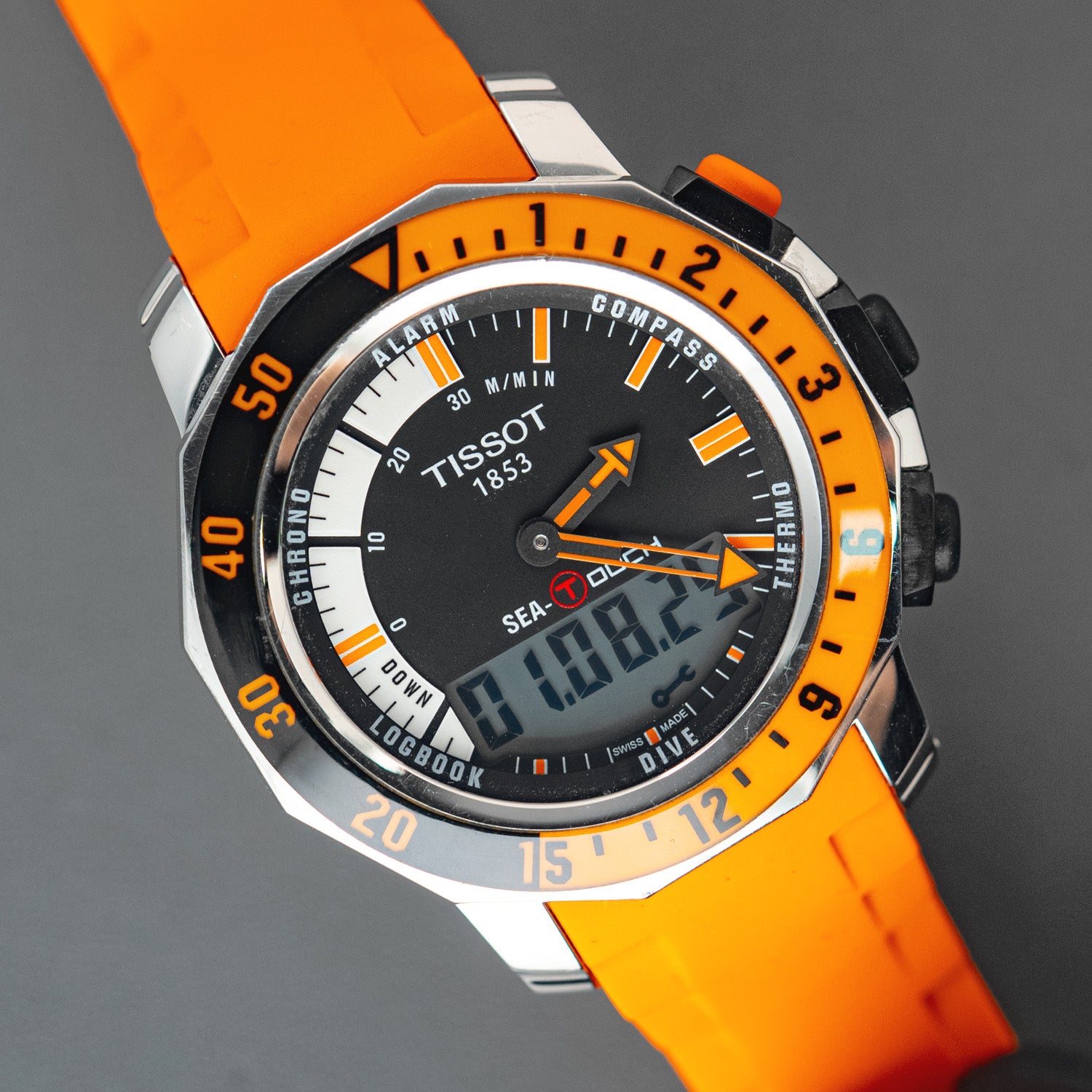 Tissot Sea-Touch Meters Multifunction Orange β LOFT