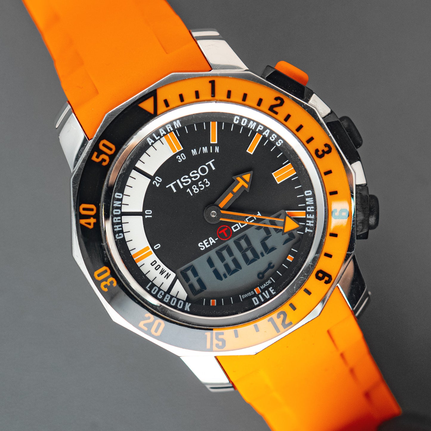 Tissot Sea-Touch Meters Multifunction Orange 44.4mm
