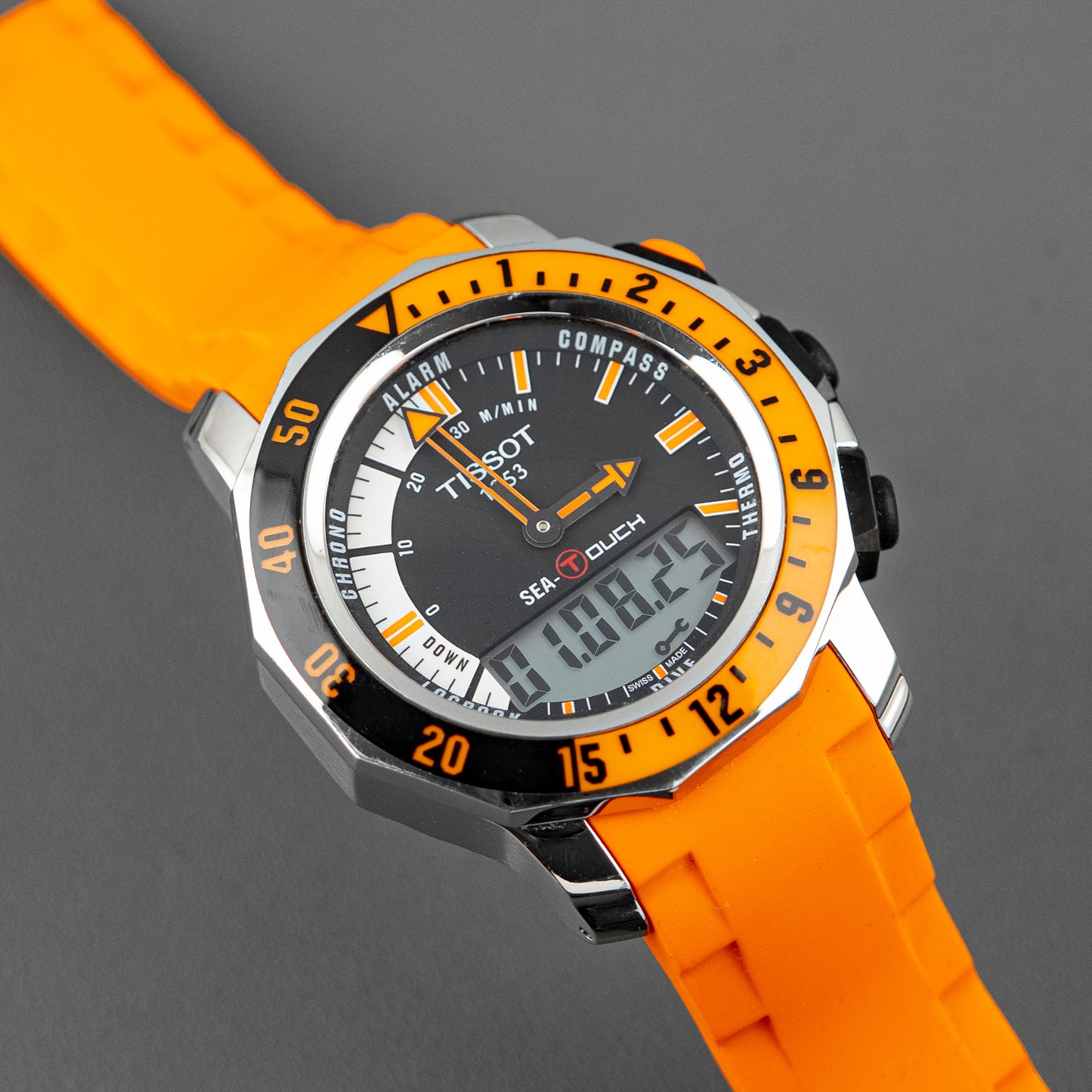 Tissot Sea-Touch Meters Multifunction Orange 44.4mm