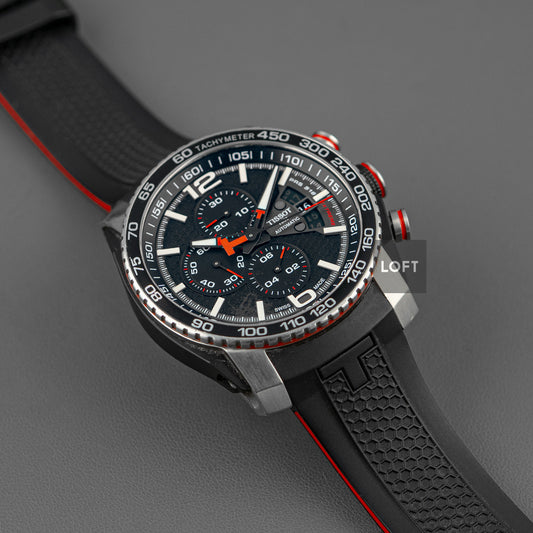 Tissot PRS 516 Extreme Automatic Chronograph Black Dial 45mm