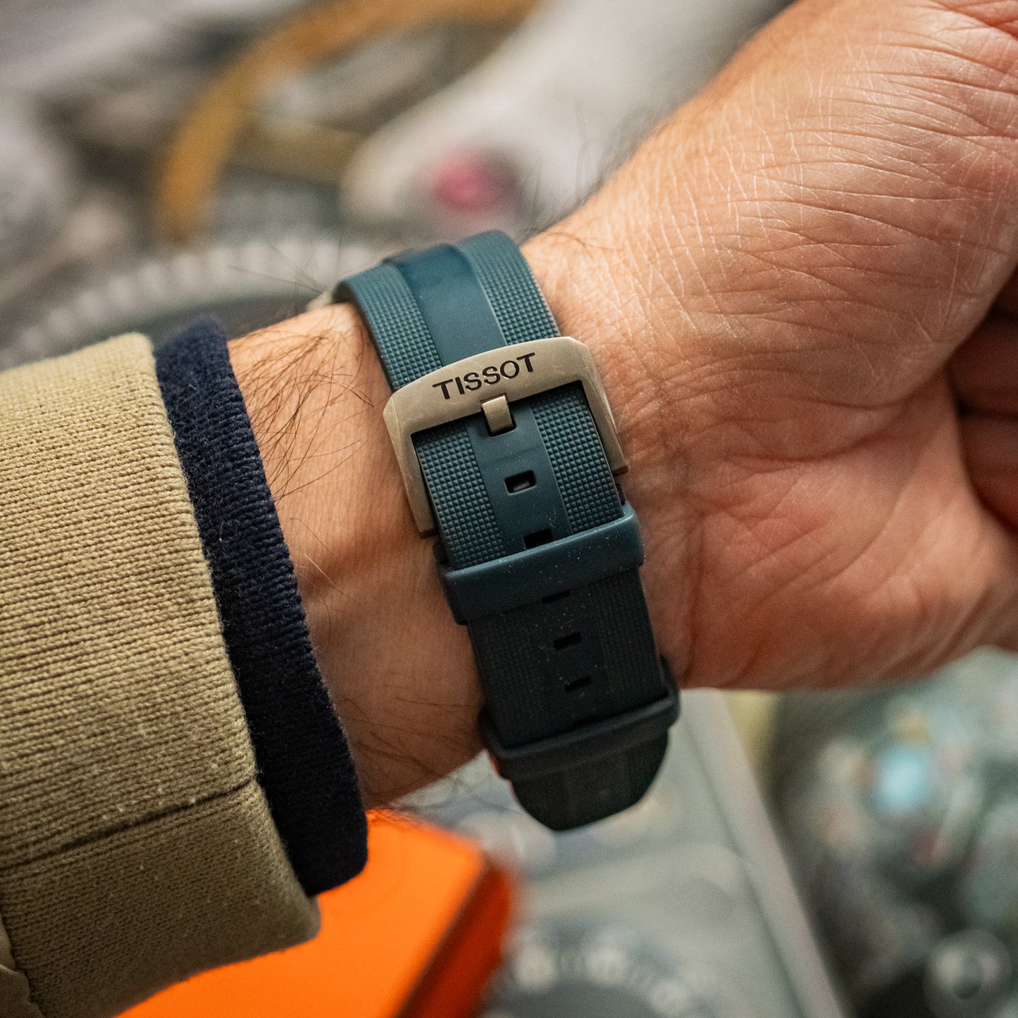 Tissot T-Touch Connect Solar Quartz Titanium Blue 47mm