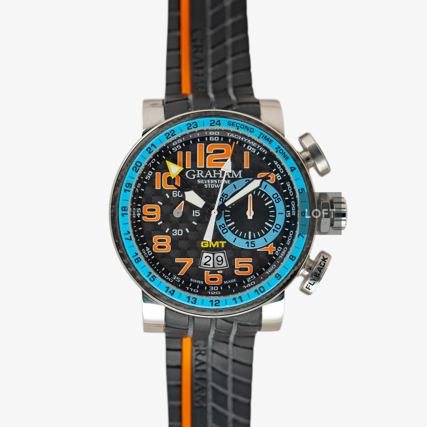 Graham Silverstone Automatic Flyback Chronograph GMT 48mm